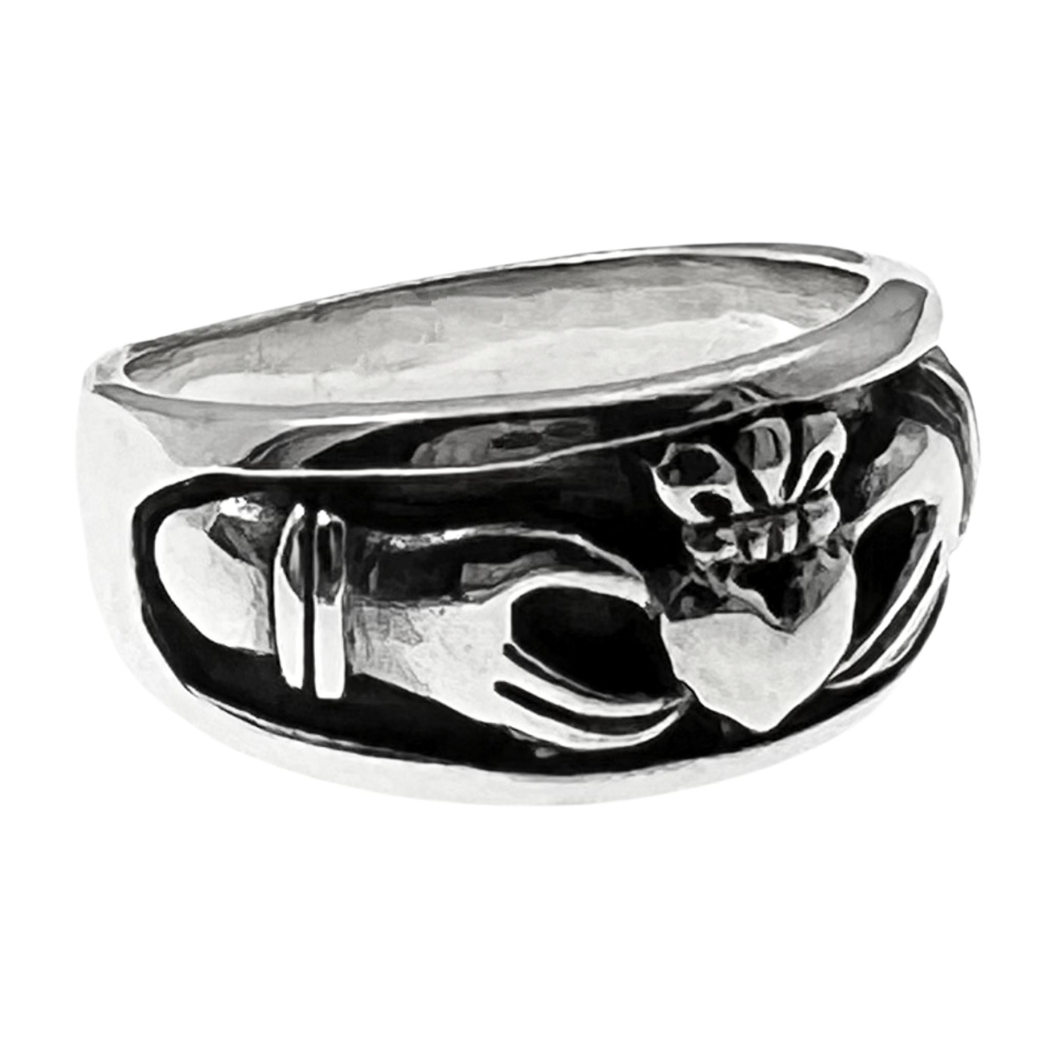 Sterling Silver Celtic Claddagh Ring / SSR0082、mySite、dreamappss