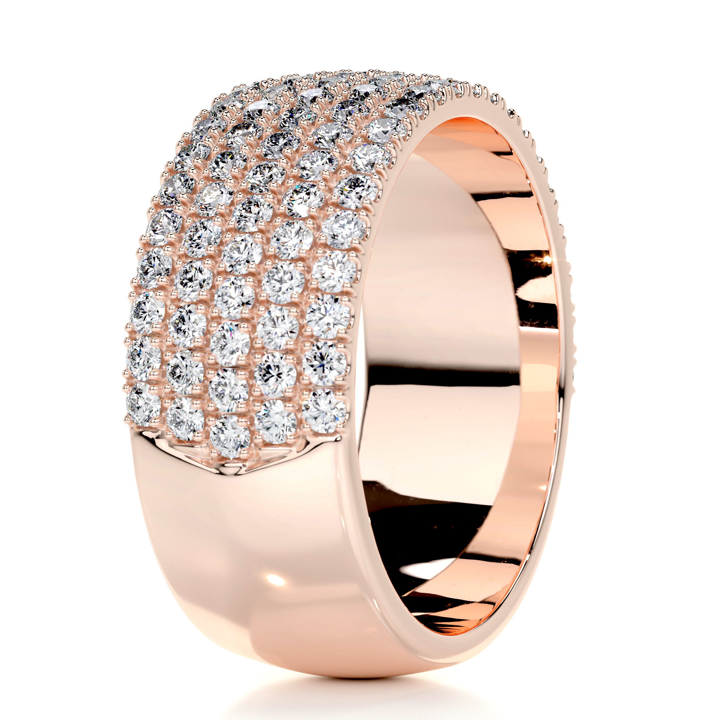 Dakota Diamond Wedding Ring (1.2 Carat) -14K Rose Gold、mySite、hinf8tx79
