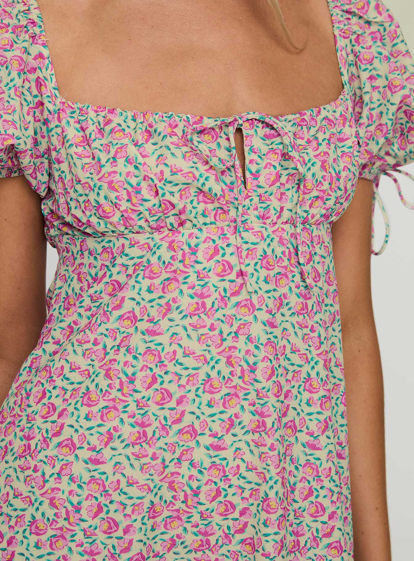 Larsson Mini Dress Pink Floral、mySite、solidvoid