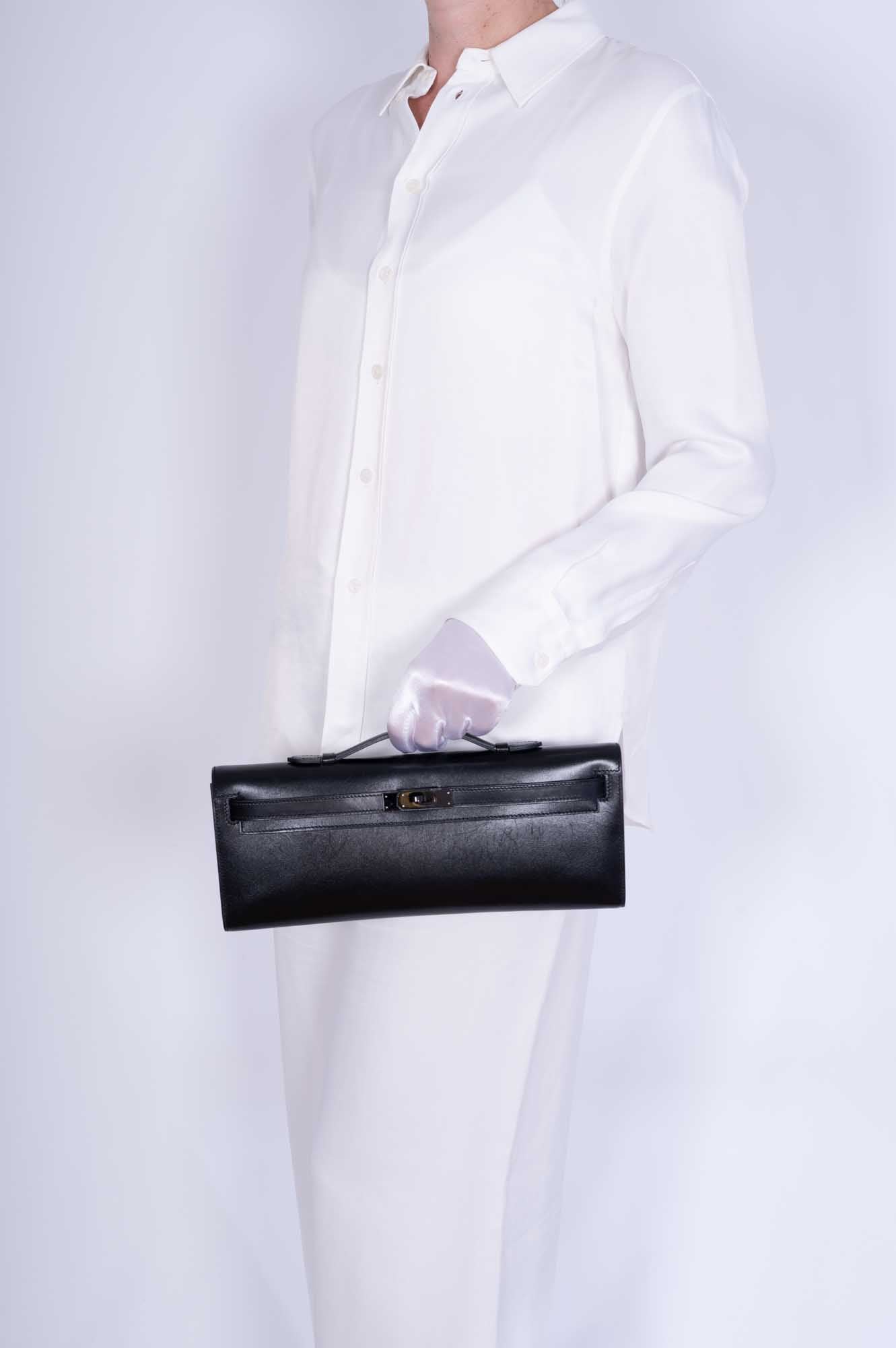 Hermès Kelly Cut So Black Box leather with Black PVD Hardware、mySite、garminoutage.com