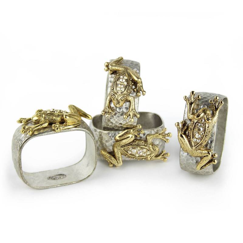 Frog Napkin Rings Set、mySite、topwebapps
