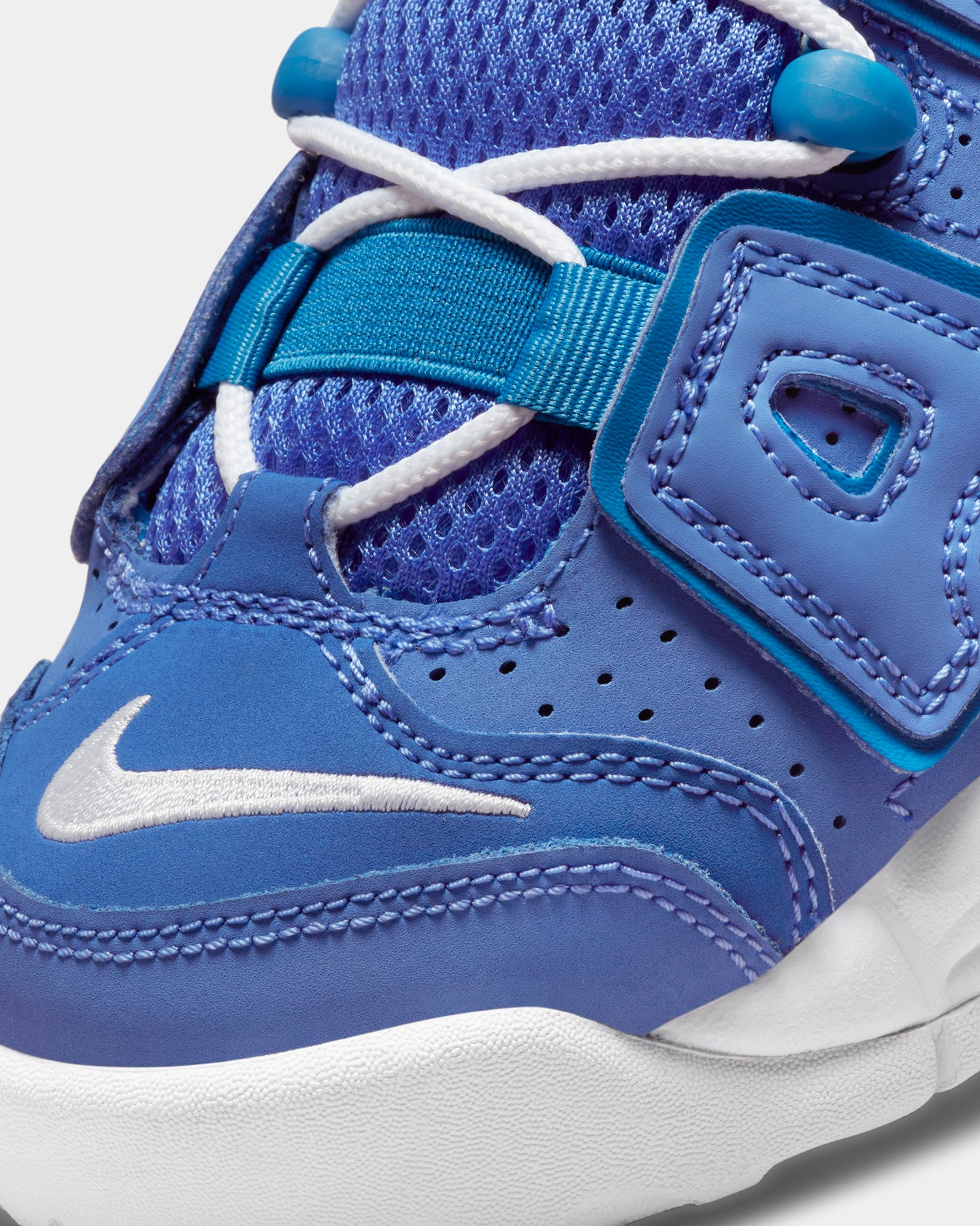 Nike Kid's Air More Uptempo (GS) Medium Blue/White/Battle Blue、mySite、zt4zffjzw