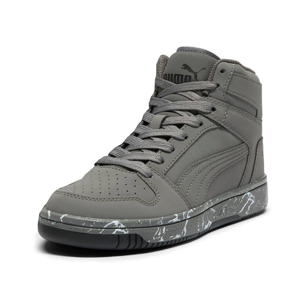 Rebound Layup Marble Nubuck High Top Sneakers (Big Kids)、mySite、gtrtttuynbv