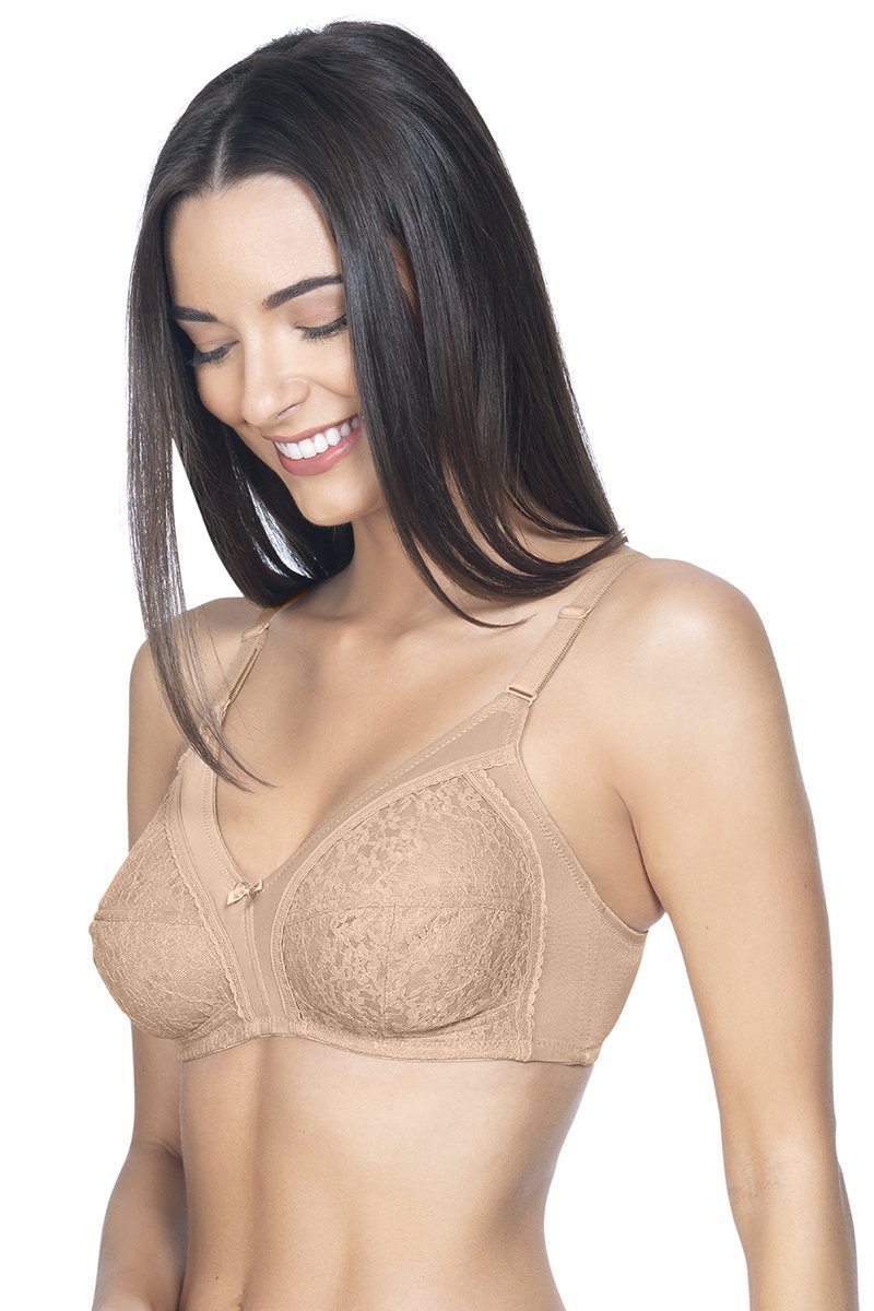  Lace Magic Non Padded Non Wired Bra - Sandalwood、mySite、justintrudeaud