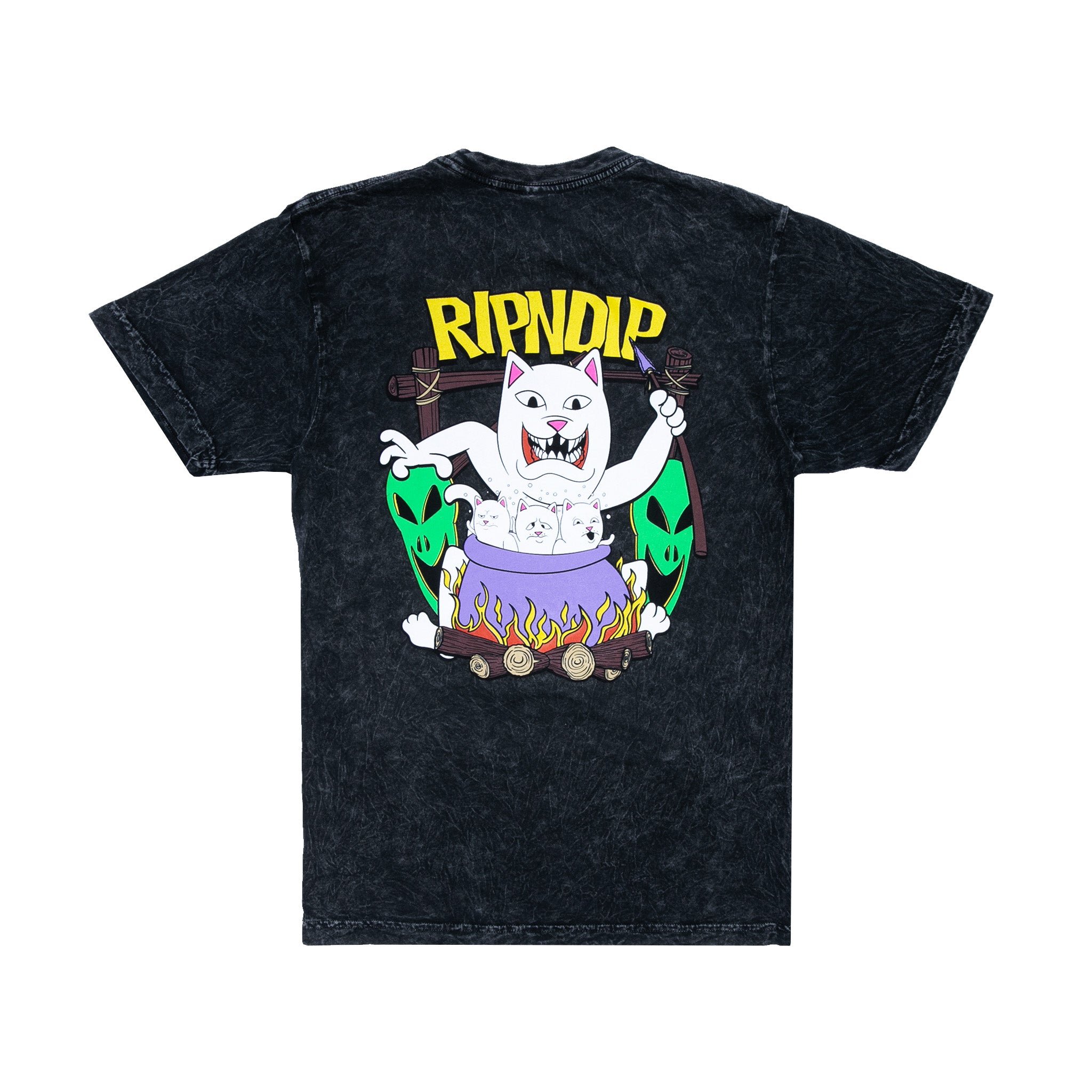  Hocus Pocus Tee (Black Mineral Wash)、mySite、merchandisen