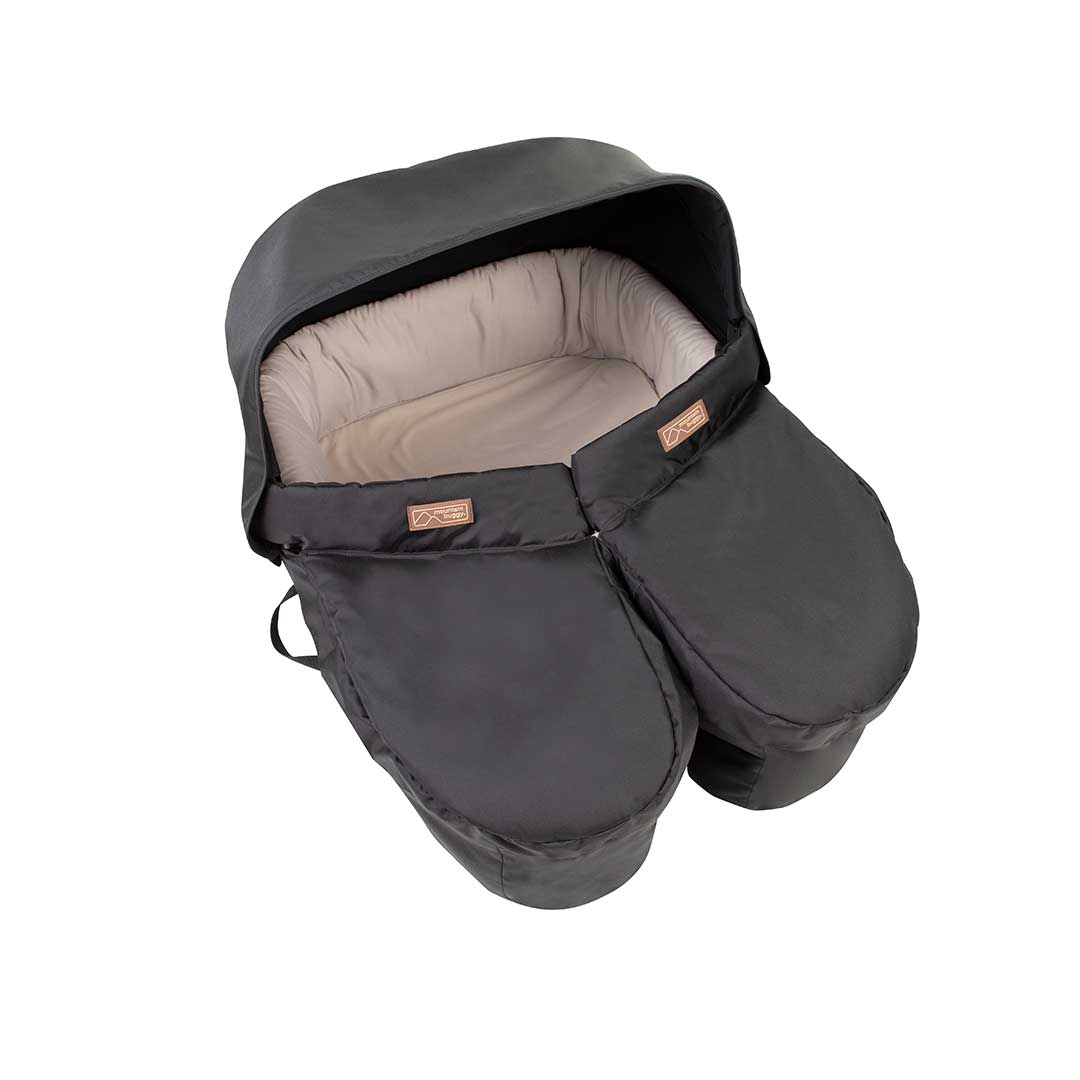  Mountain Buggy Twin Carrycot Plus - Black、mySite、merchandisen