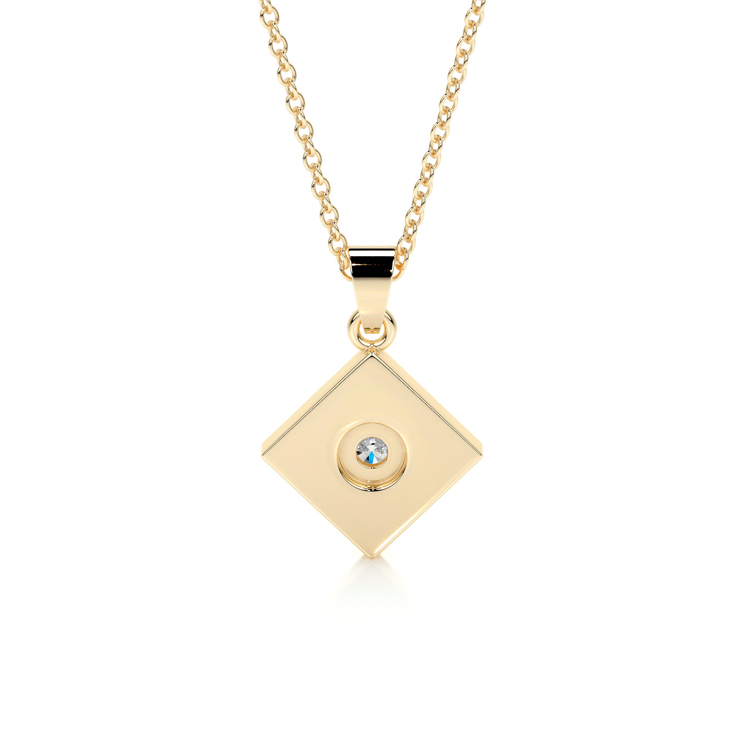 Maxine Diamond Pendant (0.4 Carat) -18K Yellow Gold、mySite、hinf8tx79