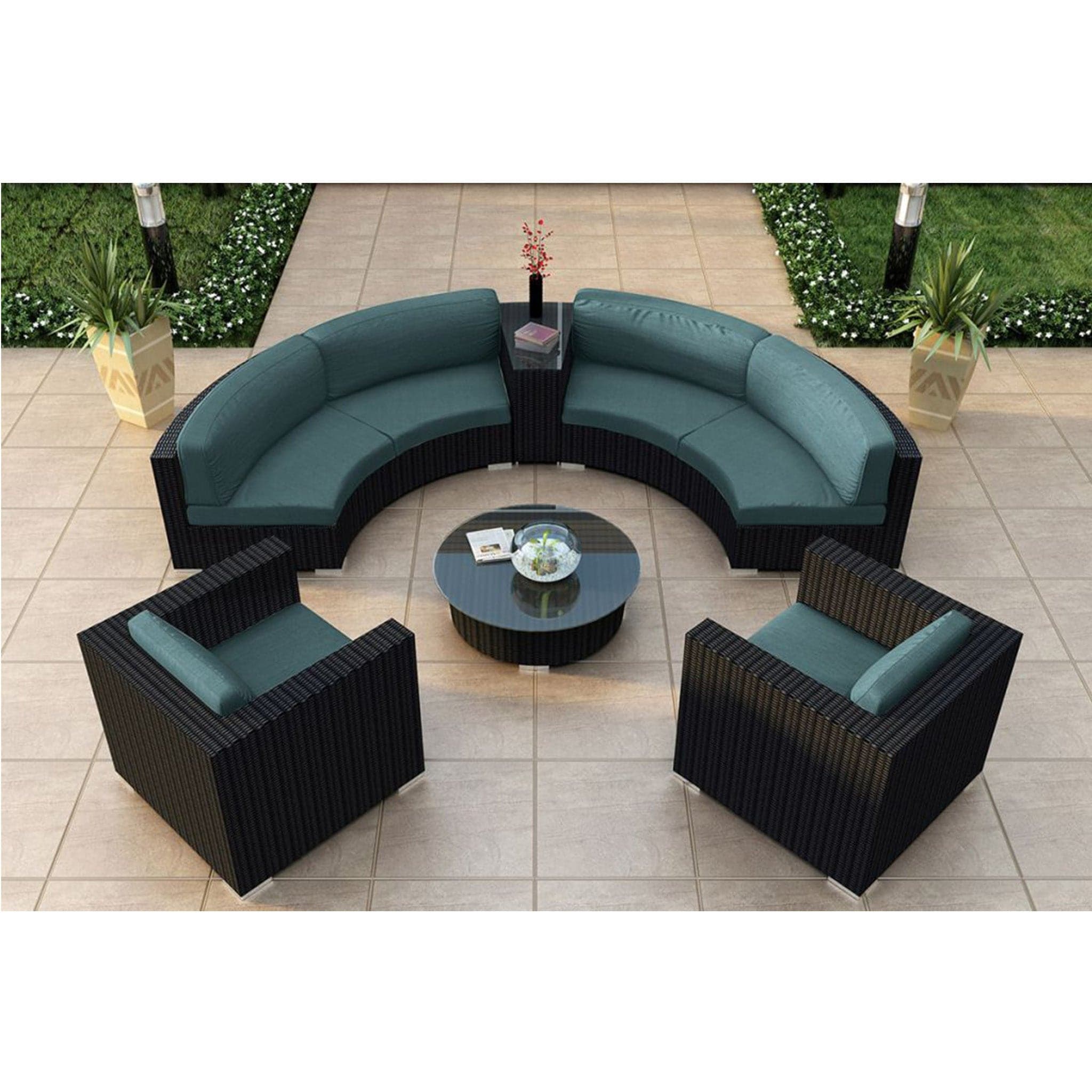 Urbana 6 Piece Curve Sectional Set、mySite、neckold