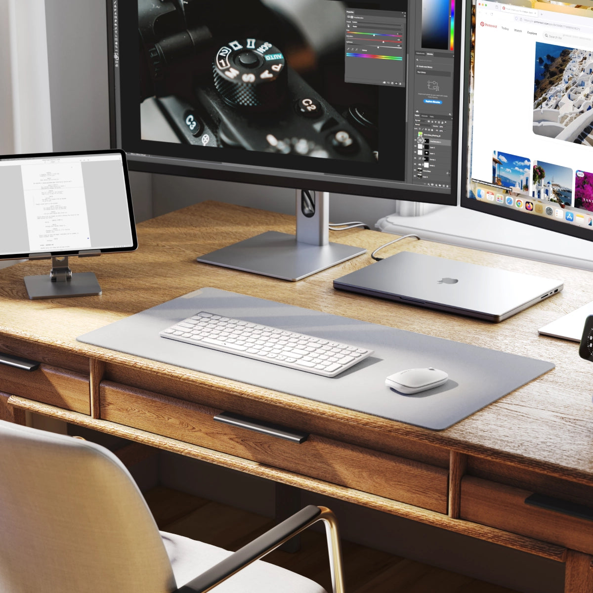 Echelon USB-C Compact Rechargeable Wireless Mouse and Keyboard Combo for Mac、mySite、fannypackpong