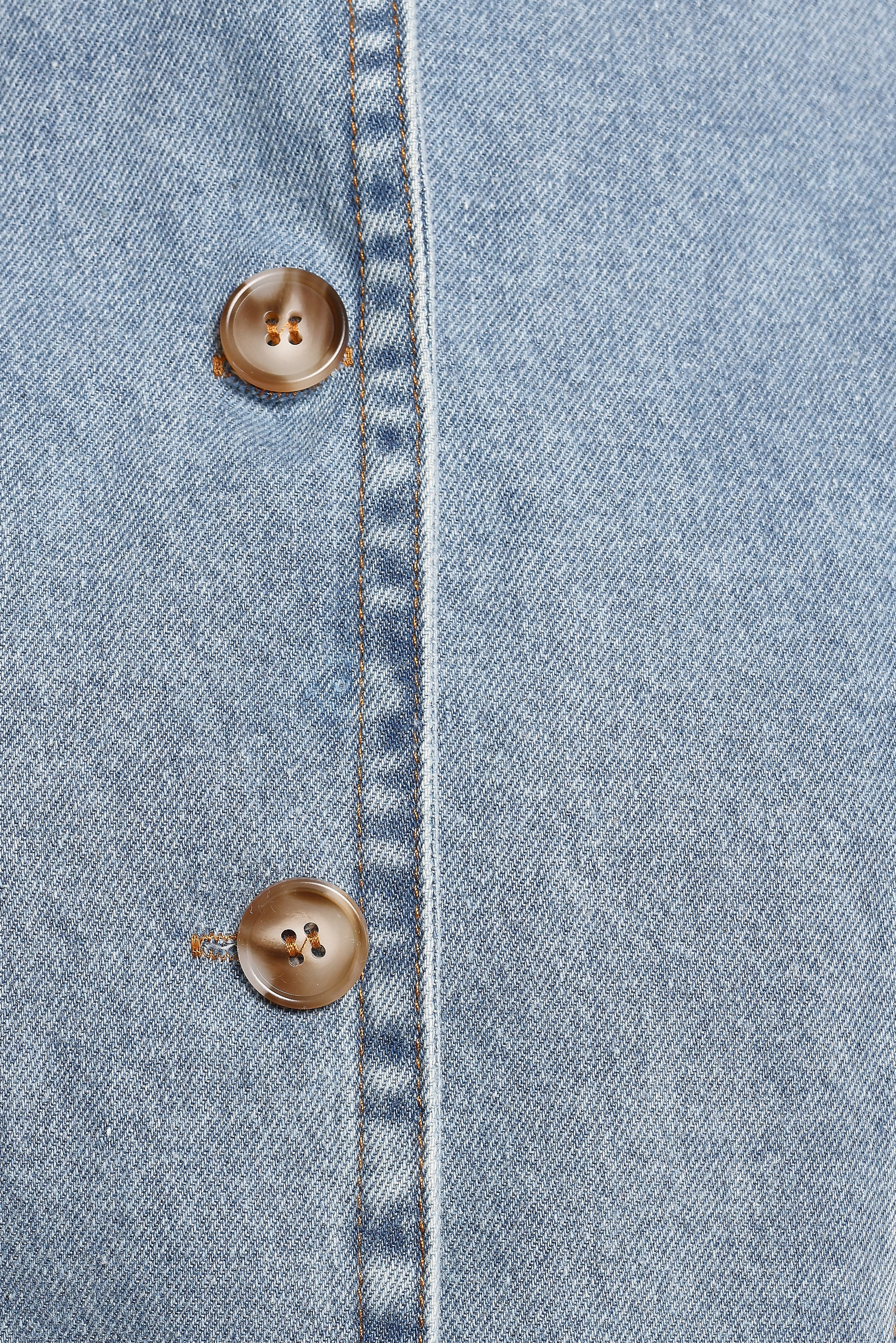  Almana Denim Short Set - Medium Blue、mySite、sugarbowlscore