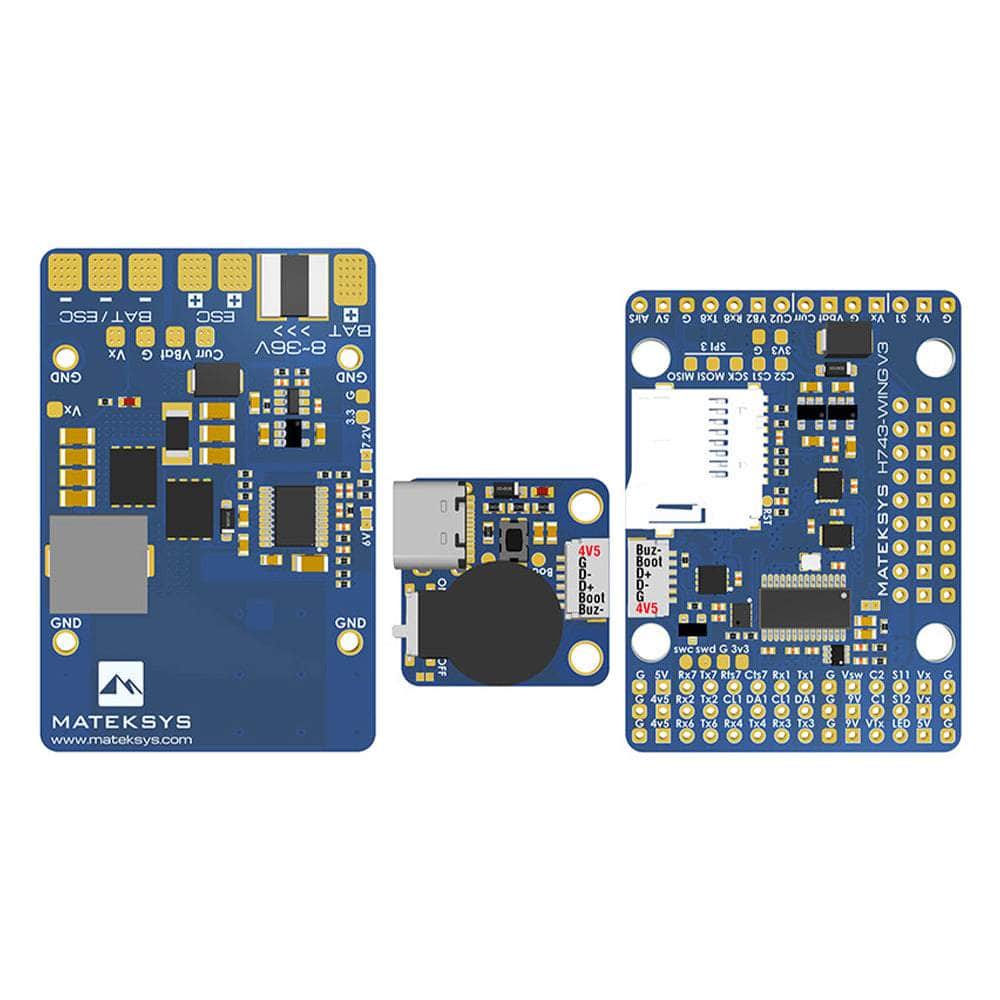  Matek H743-Wing V3 Flight Controller、mySite、merchandisen