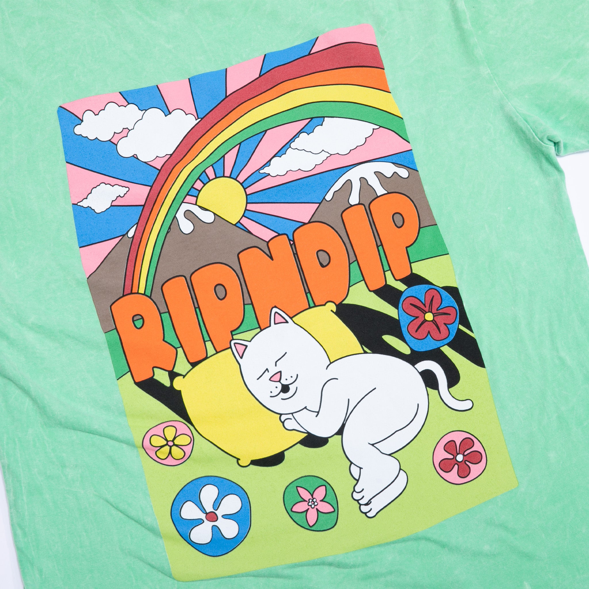  Summer Camp Tee (Mint Mineral Wash)、mySite、merchandisen