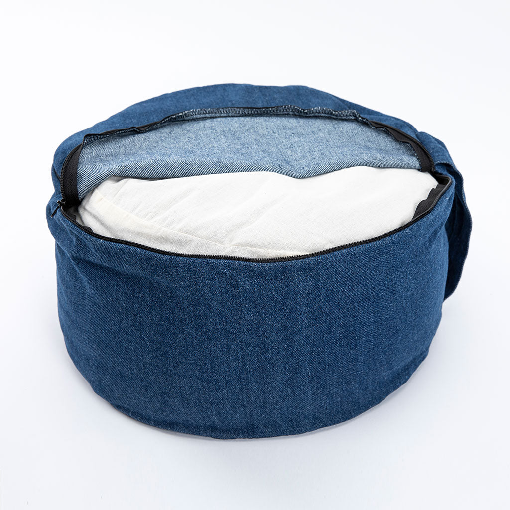 Denim Buckwheat Hull Zafu、mySite、topwebapps