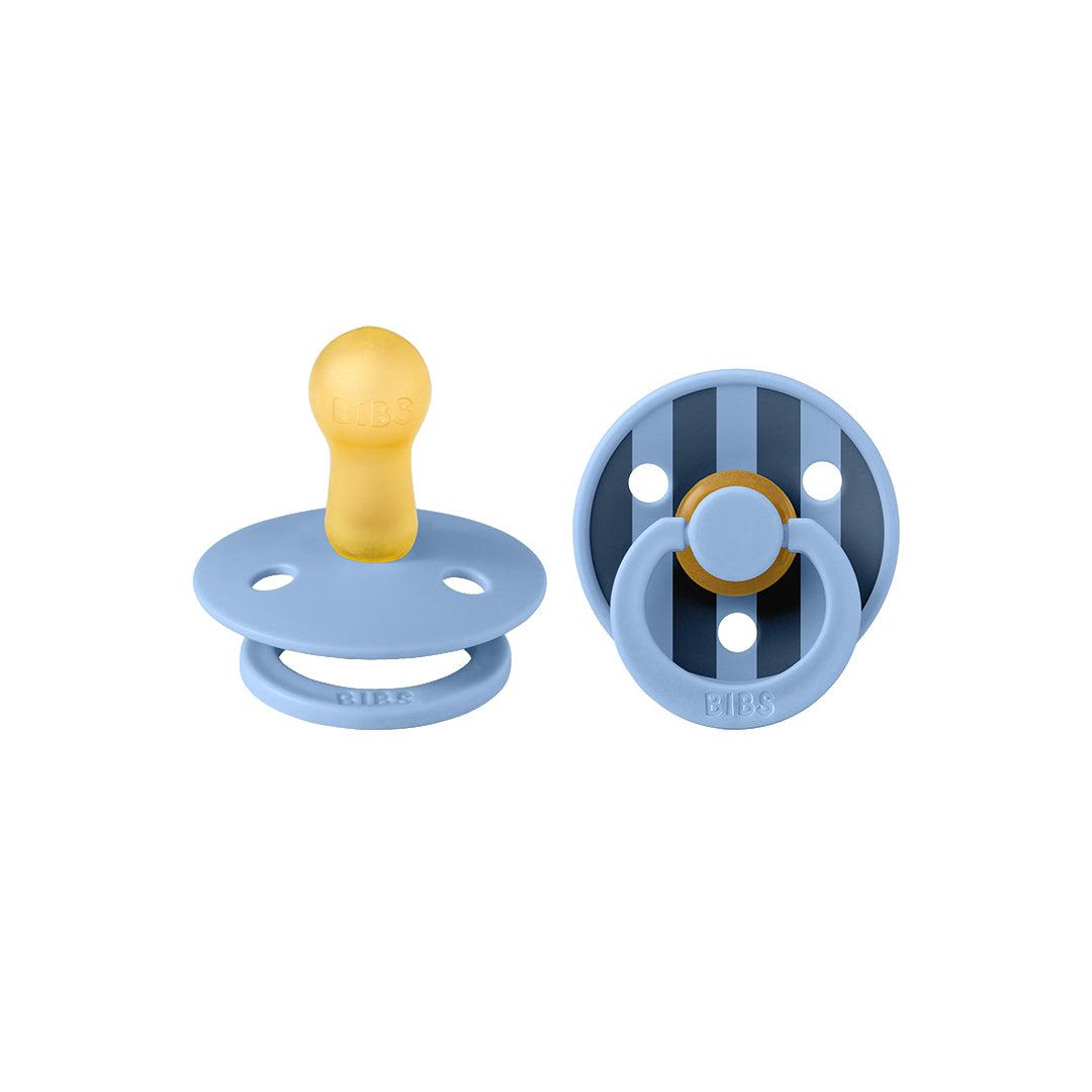  BIBS Studio Latex Pacifier - 2 Pack - Sky Blue Mix - Pin、mySite、merchandisen