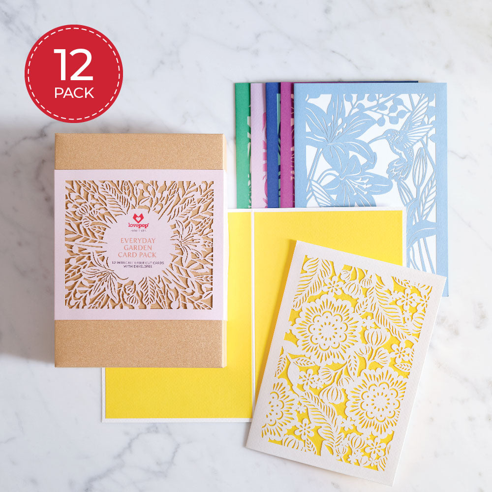 Everyday Garden Pack (Assorted 12-Pack): Lovepop Moments™ Card、mySite、solidvoid