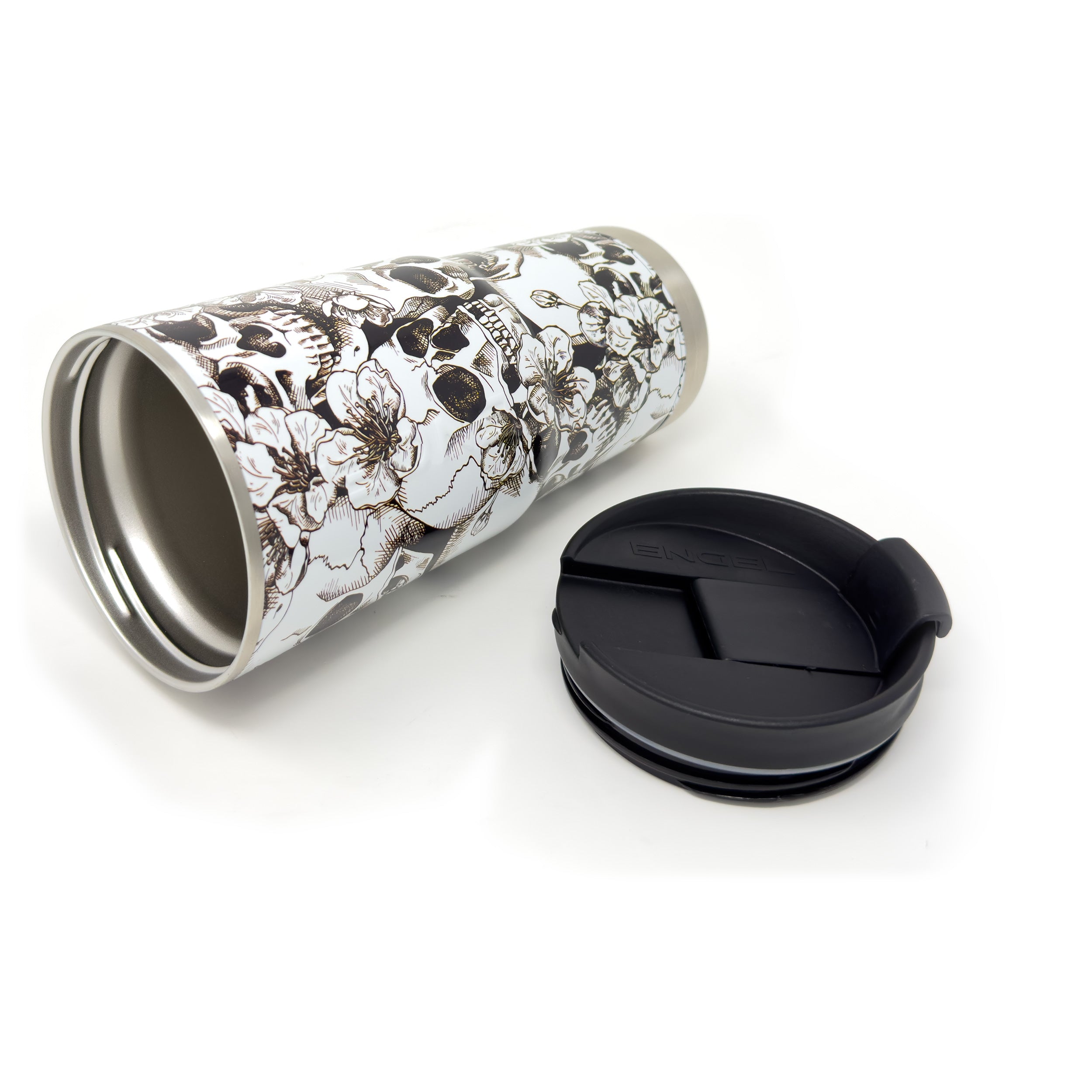 Engel White Skull 22oz Halloween Tumbler、mySite、noshort