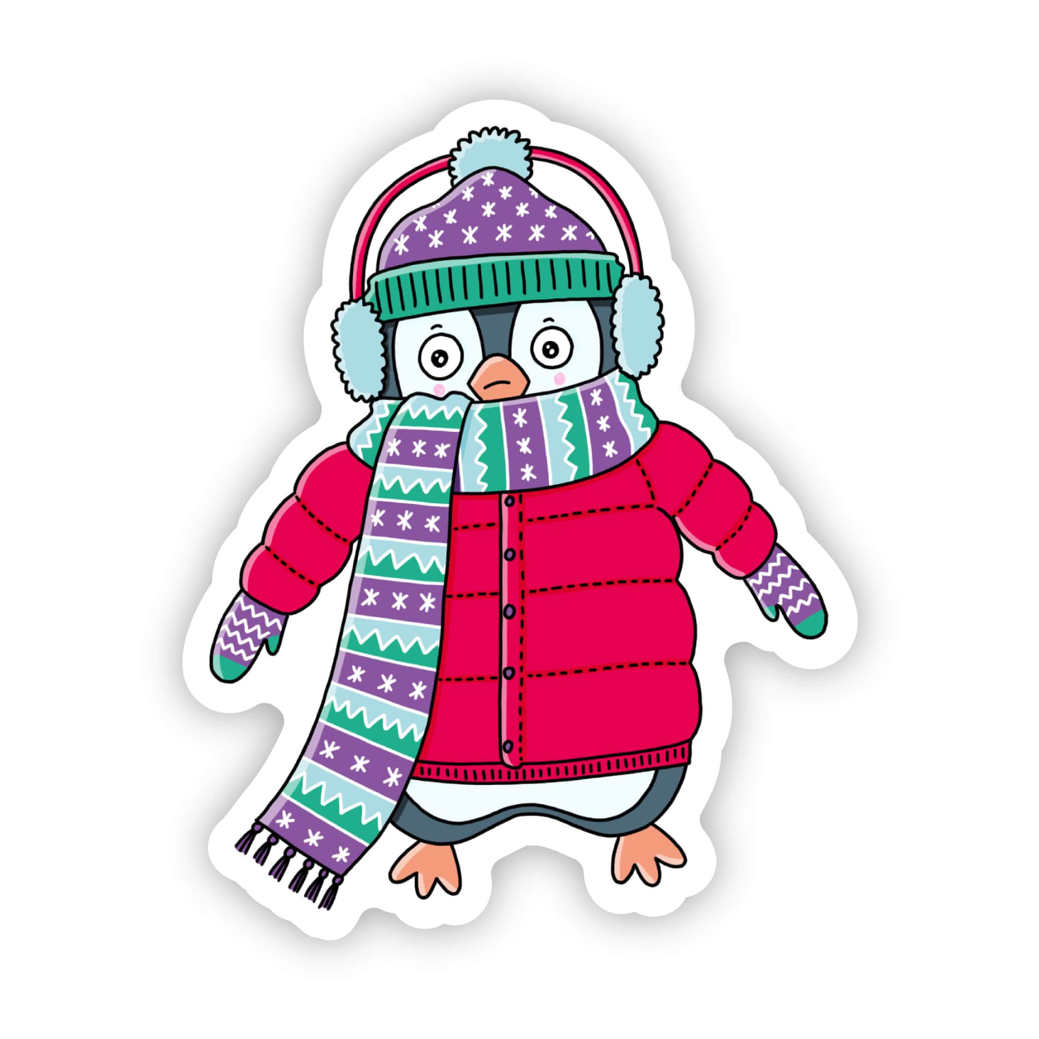  Cold Penguin Sticker、mySite、elrpsem3k