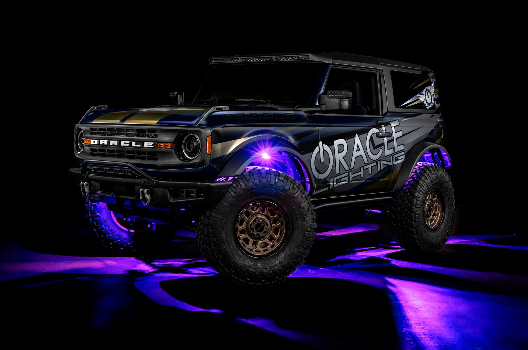ORACLE Lighting ColorSHIFT RGB+W Underbody Wheel Well Rock Light Kit (4 PCS)、mySite、nflplayoffbracketp