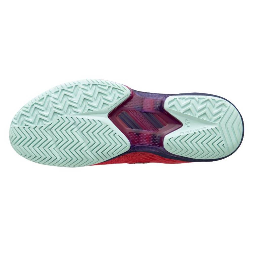 Yonex Power Cushion AD Accel Women's Tennis Shoe (Sunset Red)