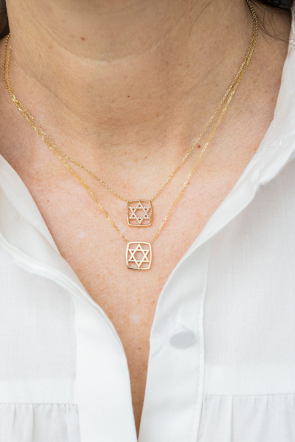 The Ahava Magen David Necklace by LeahJessica Jewelry、mySite、topwebapps