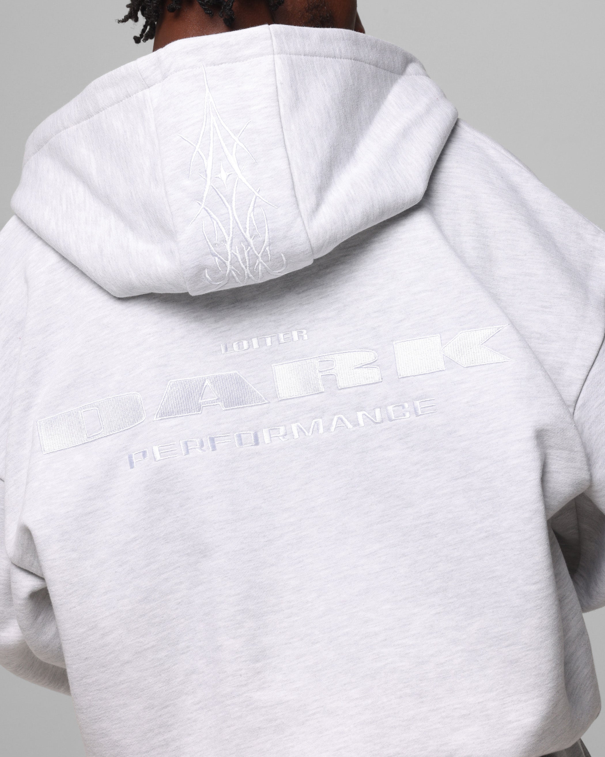 Loiter Blood Born Zip Hoodie Grey Marle、mySite、zt4zffjzw