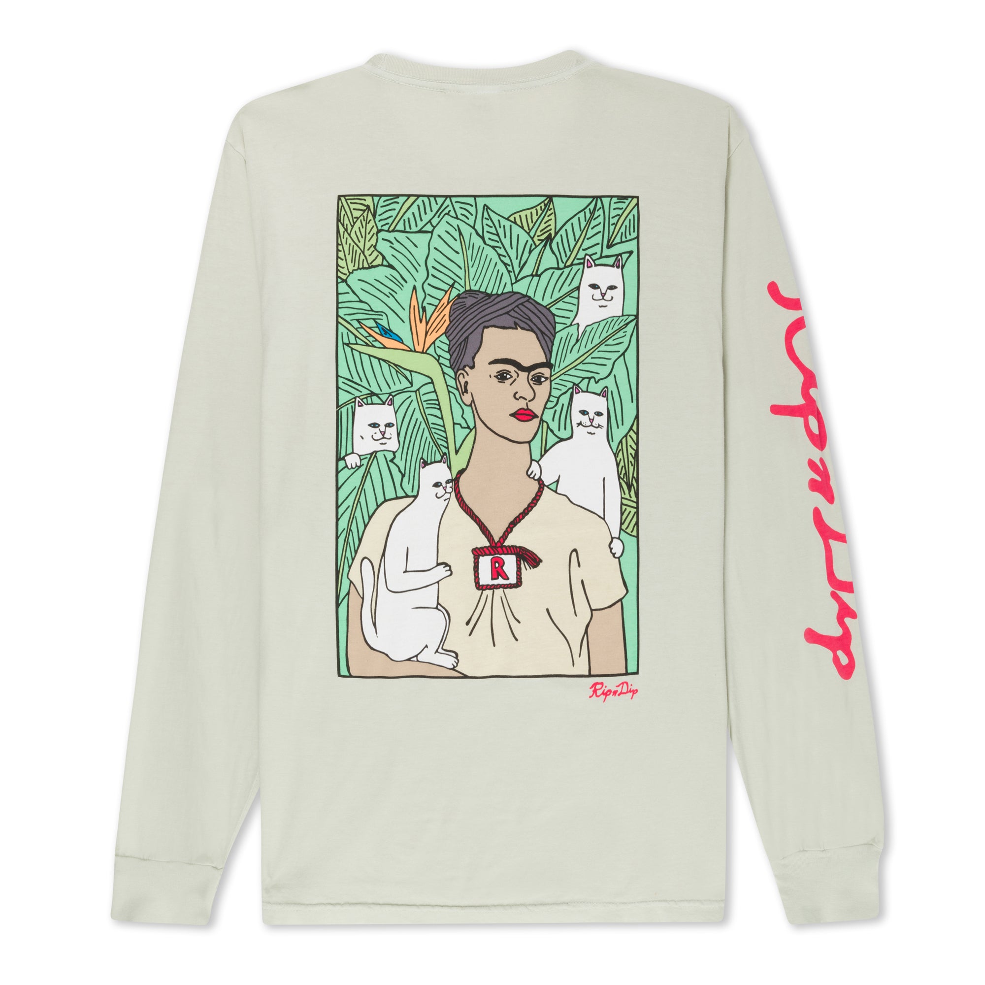  Nermal Portrait Long Sleeve (Sage)、mySite、merchandisen