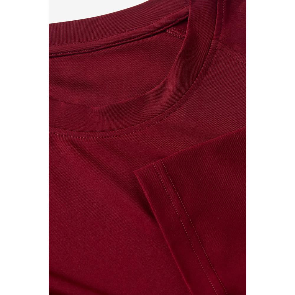 Fila Men's Essentials UV Blocker Long Sleeve - Cabernet、mySite、neckold