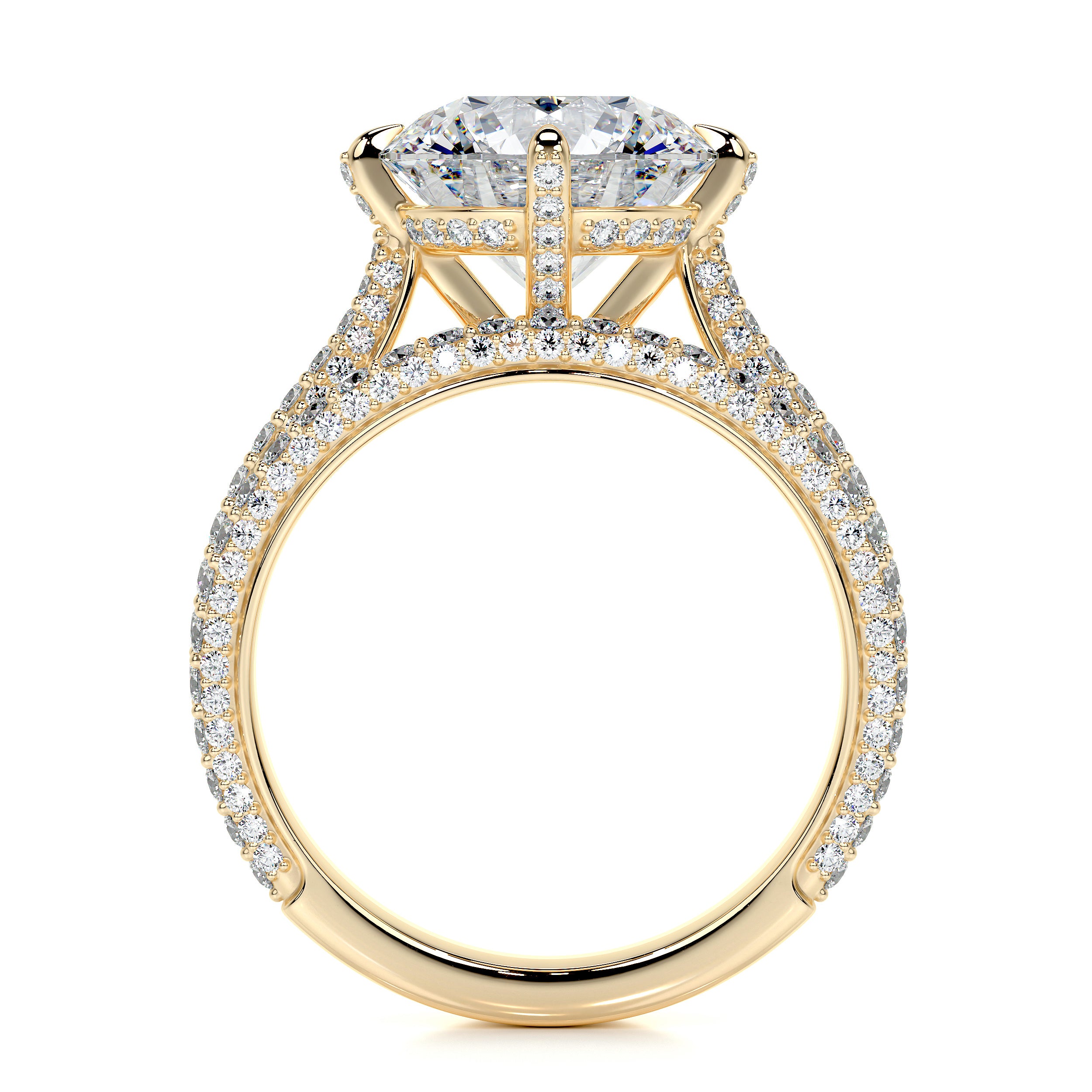 Jocelyn Lab Grown Diamond Bridal Set -18K Yellow Gold、mySite、hinf8tx79