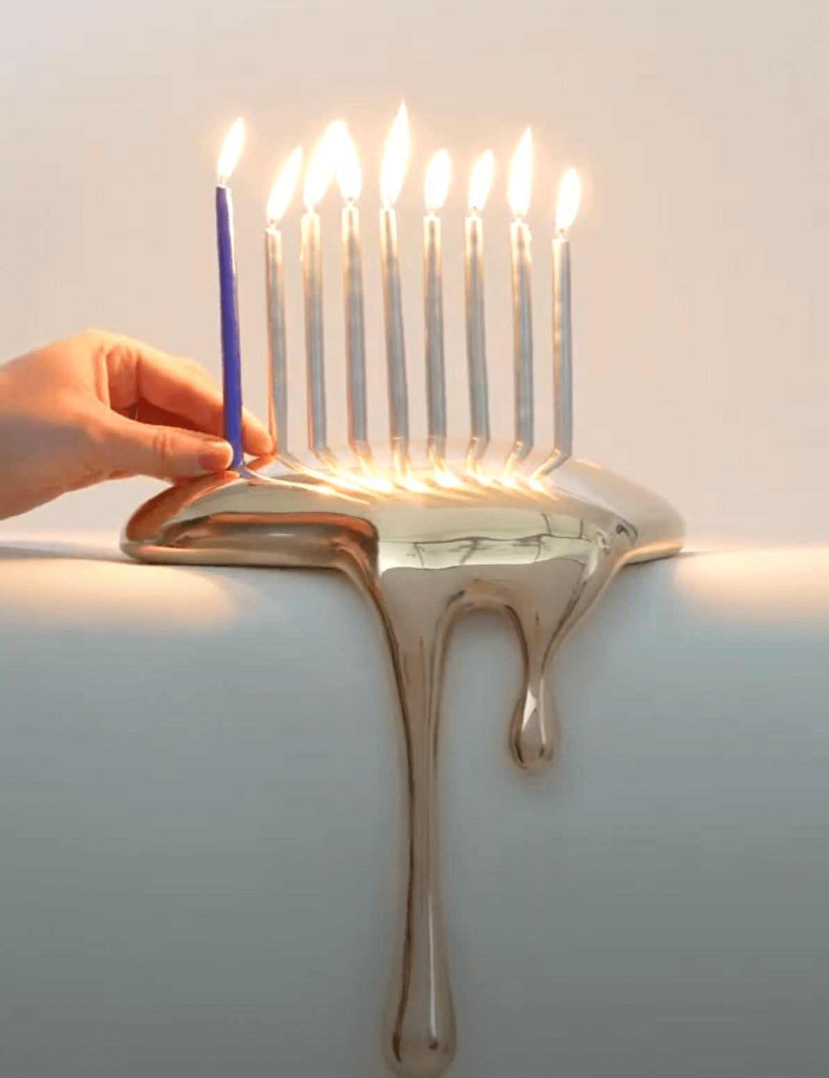Eternal Drop Menorah by Yoni Alter、mySite、topwebapps