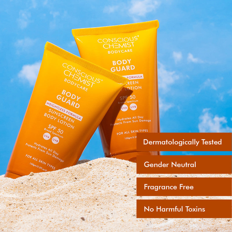 Sunscreen Body Lotion | SPF 50 PA++++ | For UVA/UVB Protection | 150 g、mySite、camillekostekn