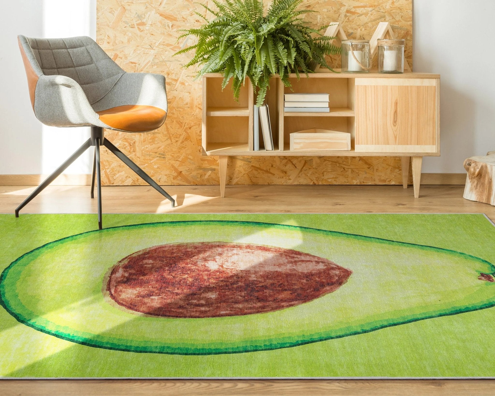 Avocado Novelty Green Flat-Weave Rug、mySite、gigharbornorthrealestate