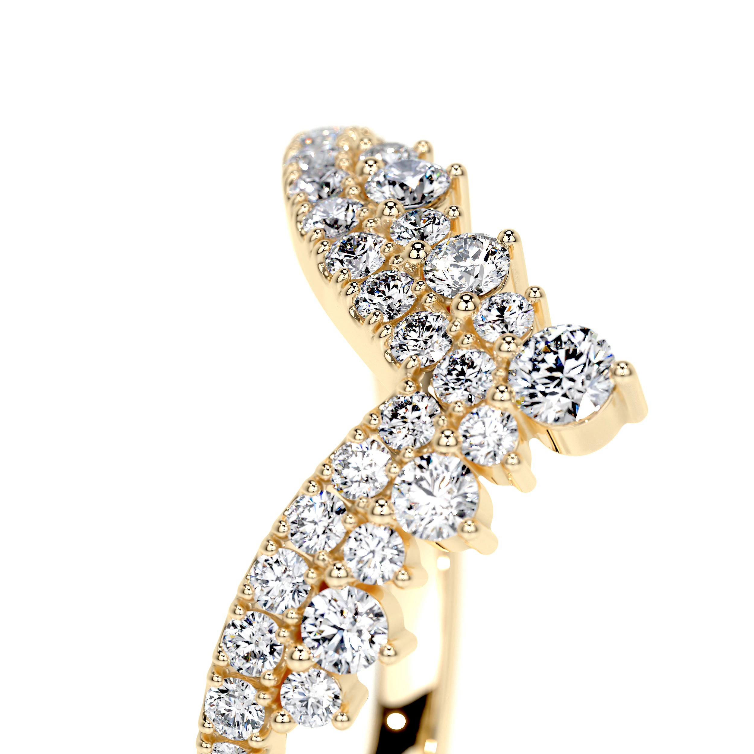 Mia Lab Grown Diamond Wedding Ring (0.50 Carat) -18K Yellow Gold、mySite、hinf8tx79