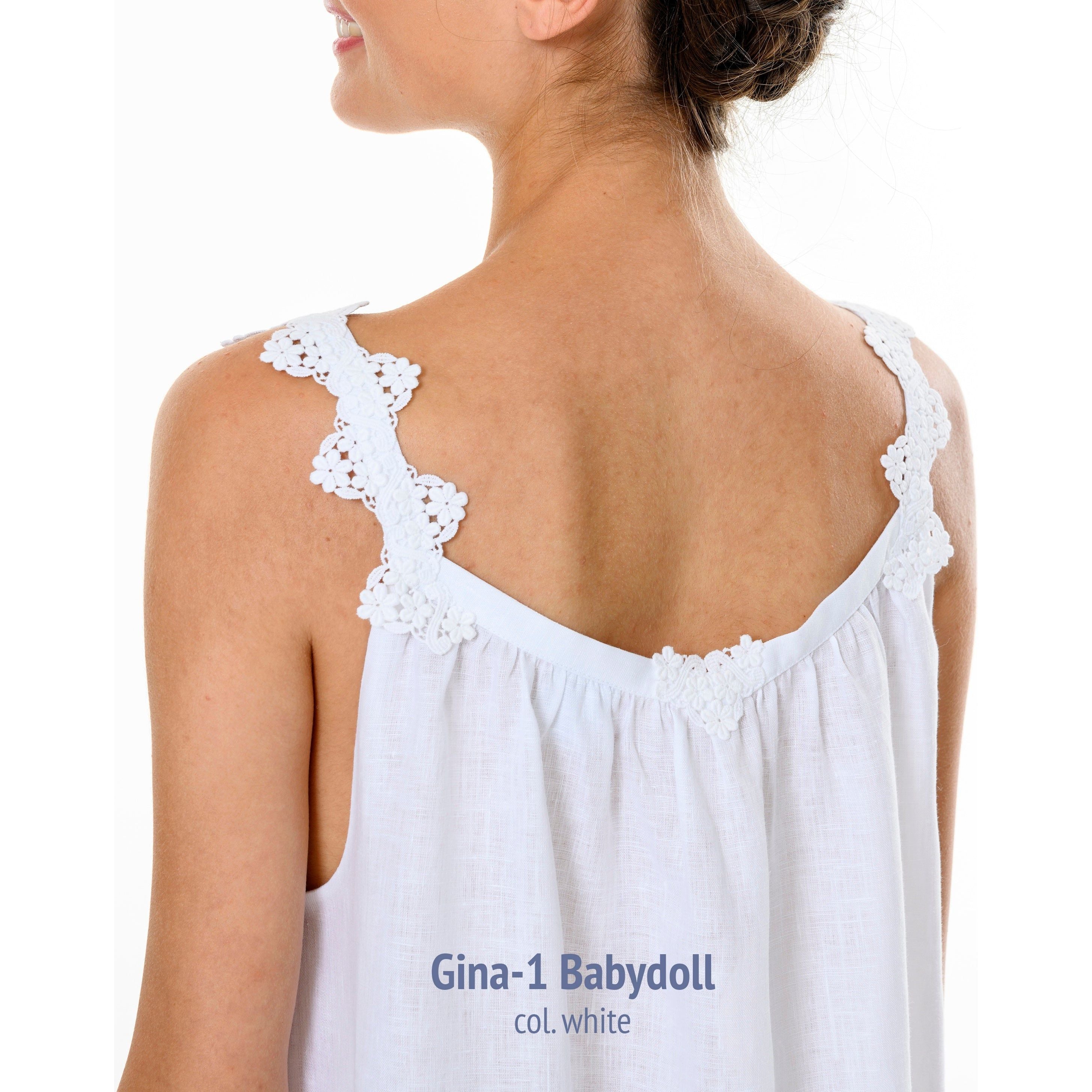  Celestine Gina 1 Babydoll - White、mySite、justintrudeaud