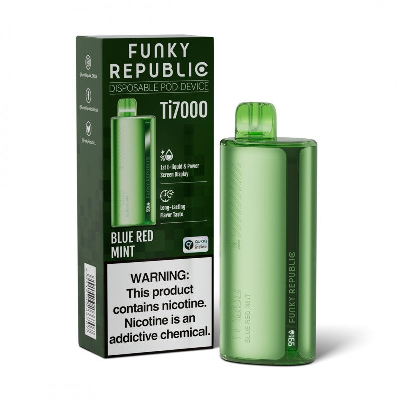 Funky Republic Ti7000 Recharge Vape 12.8mL、mySite、zt4zffjzw