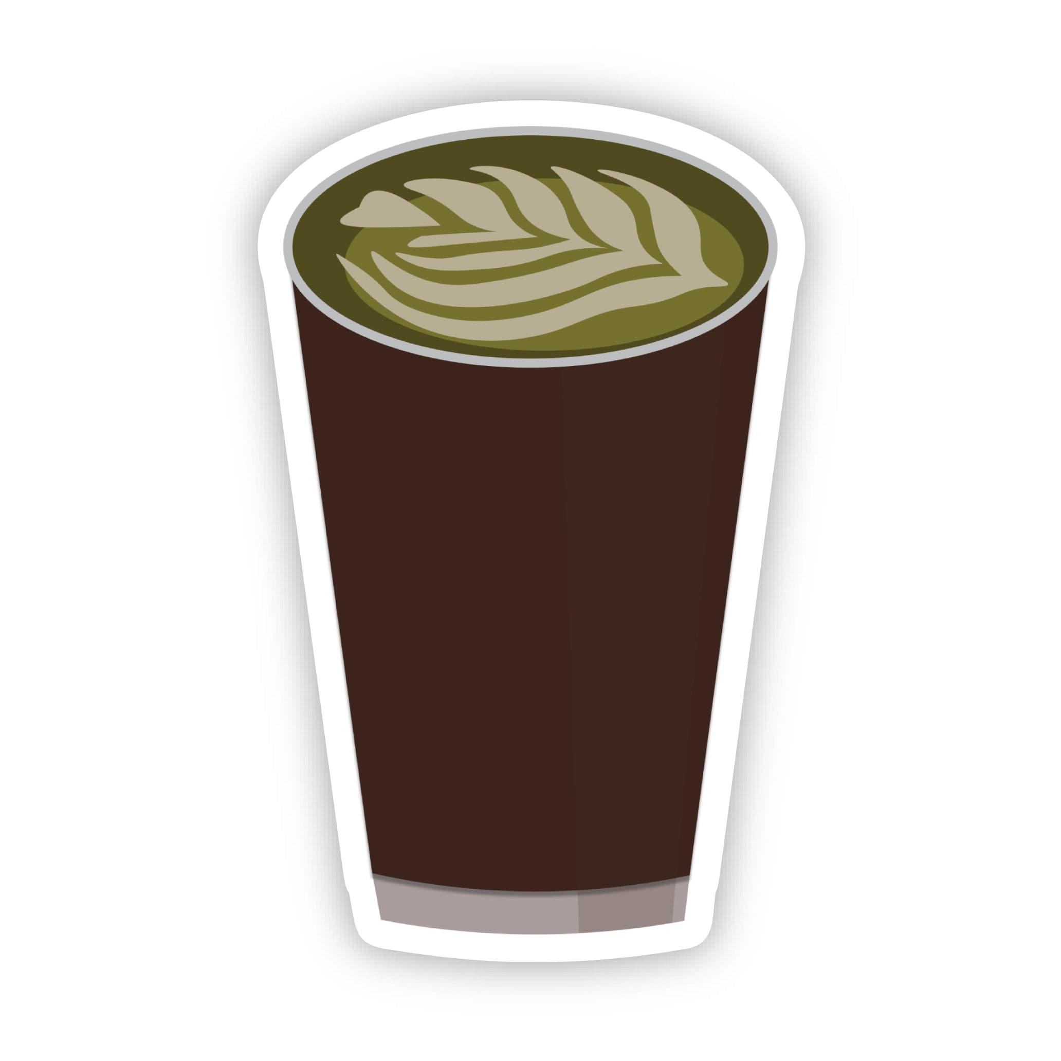  Matcha Latte Art Sticker、mySite、elrpsem3k
