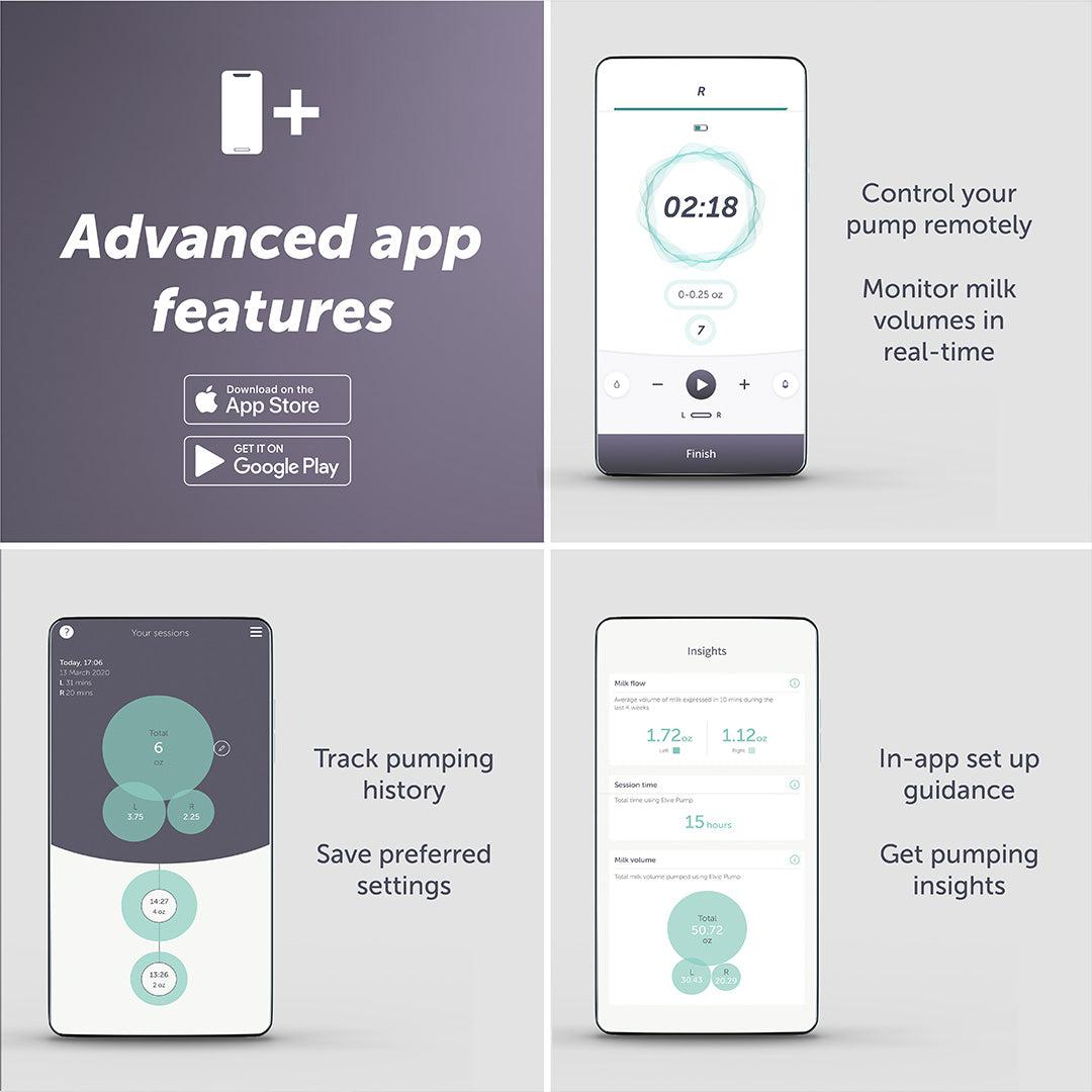  Elvie Double Pump、mySite、merchandisen