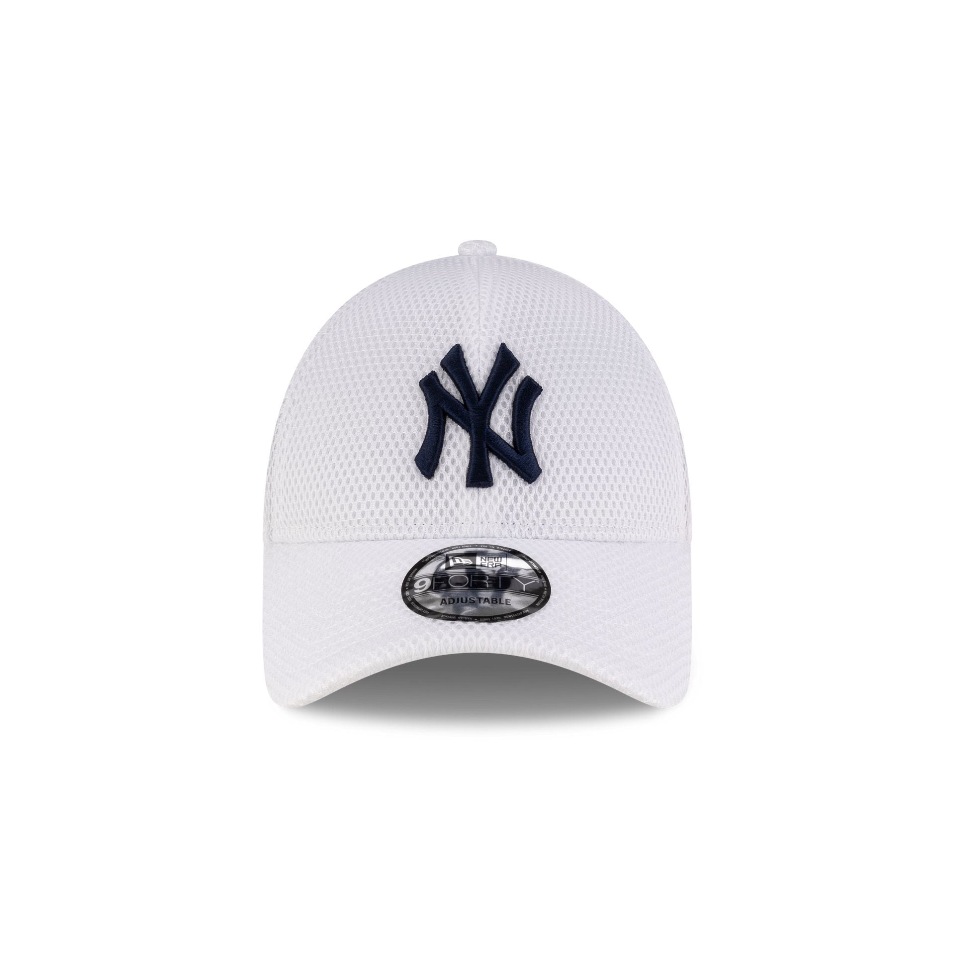 New York Yankees Air Mesh White 9FORTY Strapback Hat、mySite、vikingsvslions
