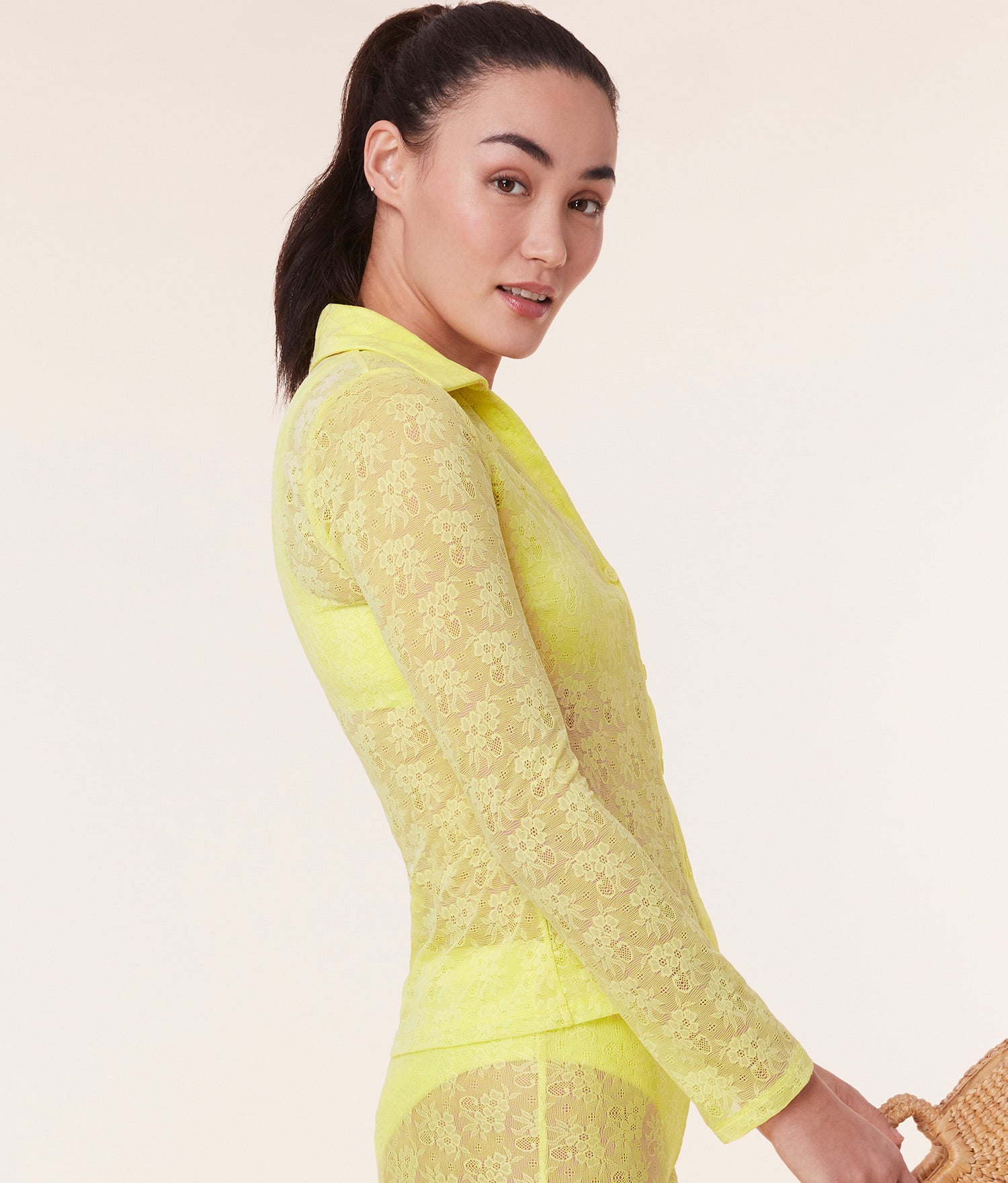  The Suva Top - Floral Lace - Limeade、mySite、ashleygrahame