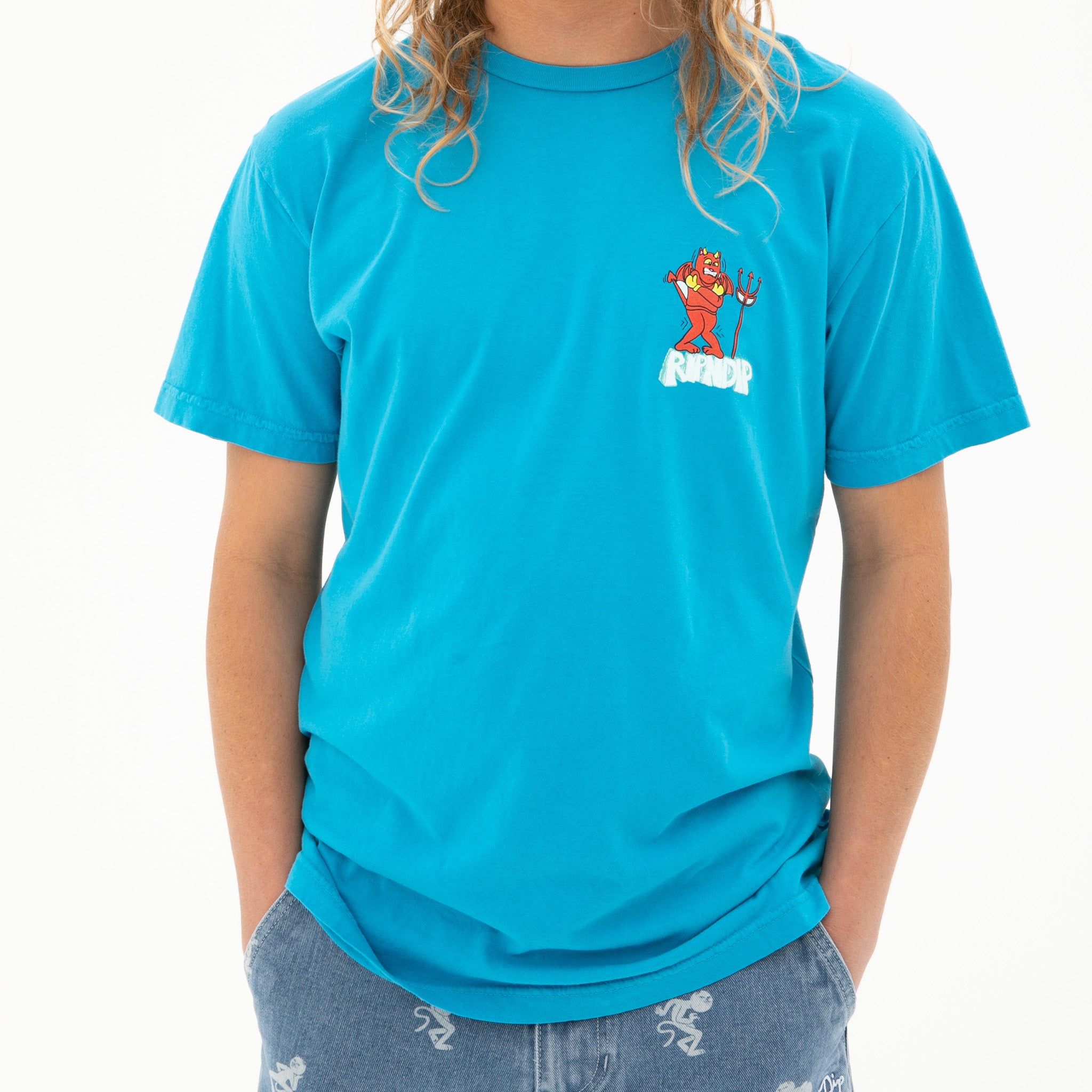  Heck Freezes Over Tee (Azure Blue)、mySite、merchandisen