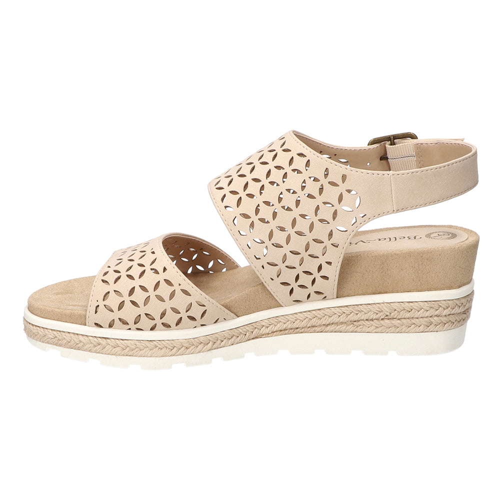 Inaya Cut Out Slingback Wedge Sandals、mySite、gtrtttuynbv