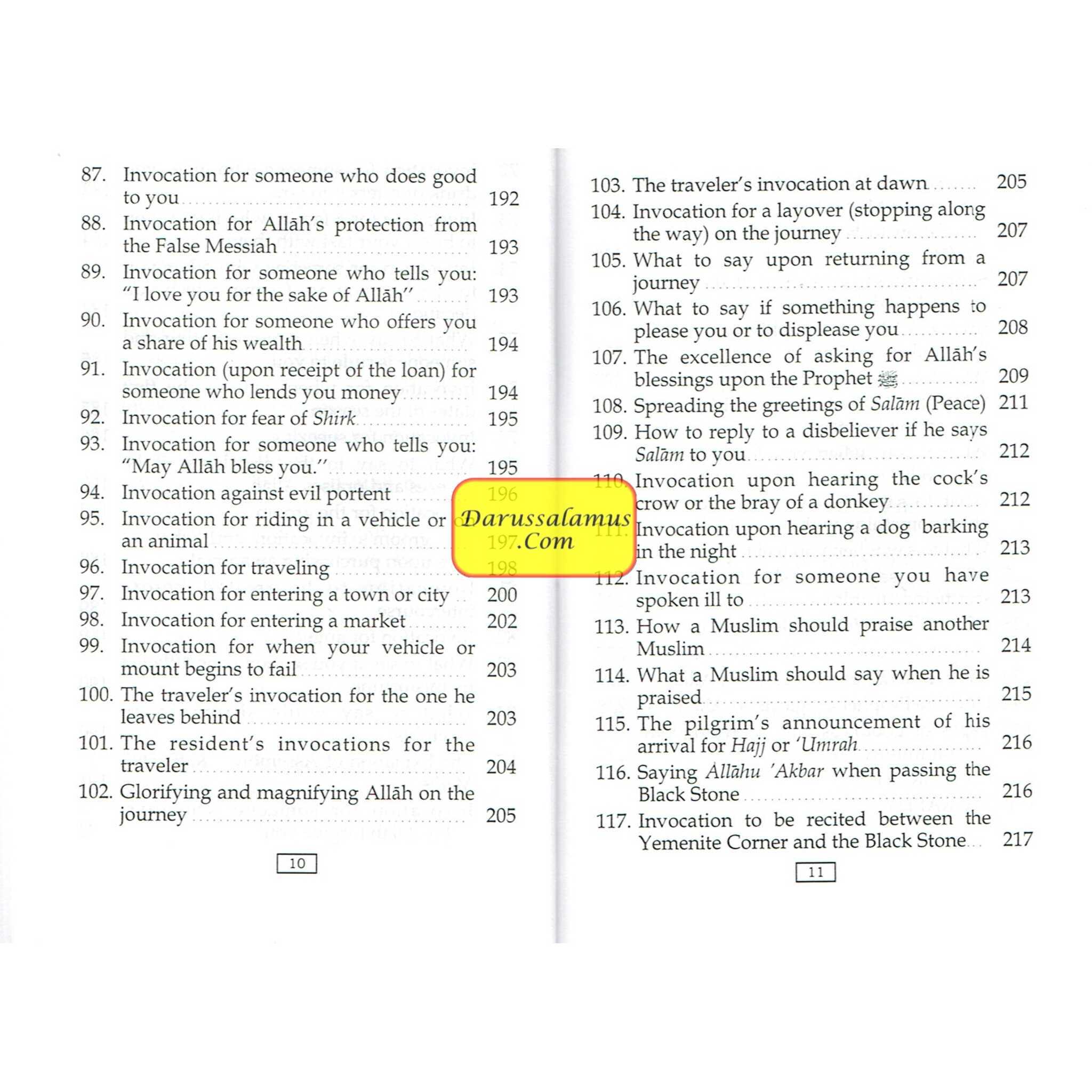 Fortress of The Muslim (Pocket size PB) By Sa'id bin Ali bin Wahaf Al-Qahtani、mySite、topwebapps