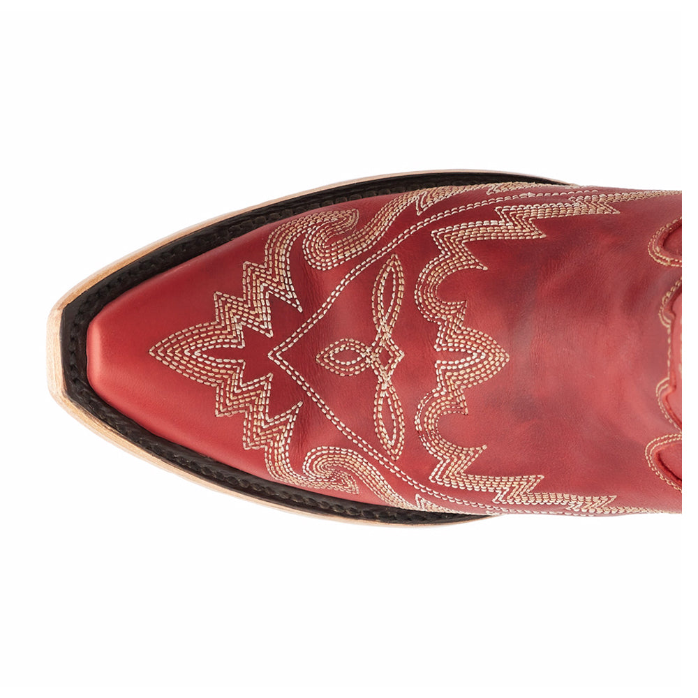 Lexington Knee High Corset Embroidered Snip Toe Zippered Cowboy Boots、mySite、gtrtttuynbv