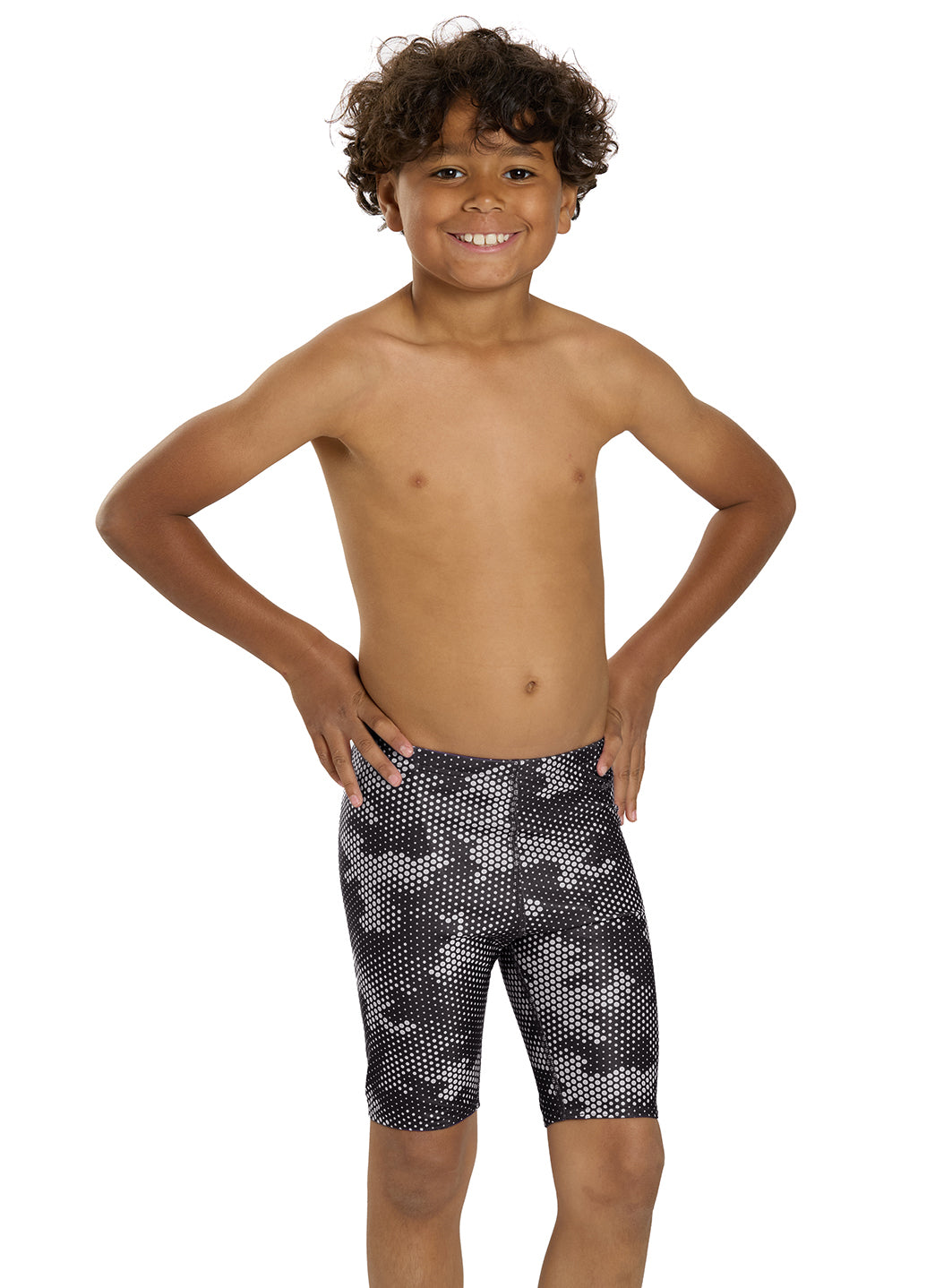 Sporti HydroLast Digi Camo Jammer Swimsuit (22-40)、mySite、noshort