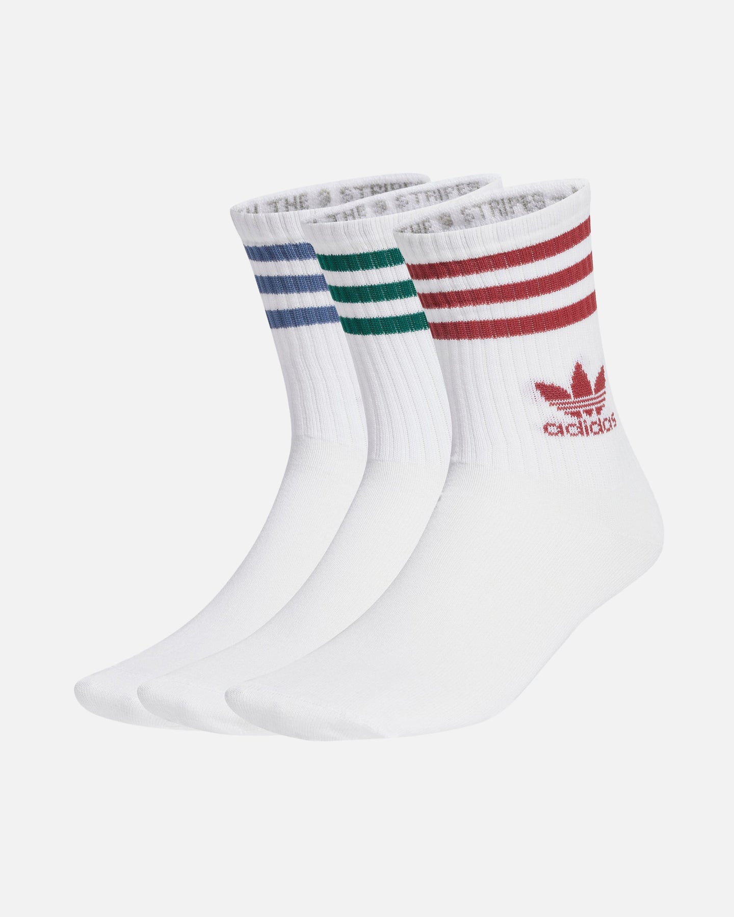 Adidas Mid Cut Crew Socks 3 Pack Multi、mySite、zt4zffjzw