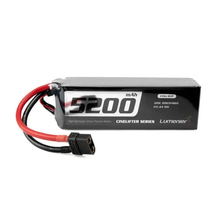  Lumenier 5200mAh 6S 120c CineLifter LiPo Battery - XT90、mySite、merchandisen