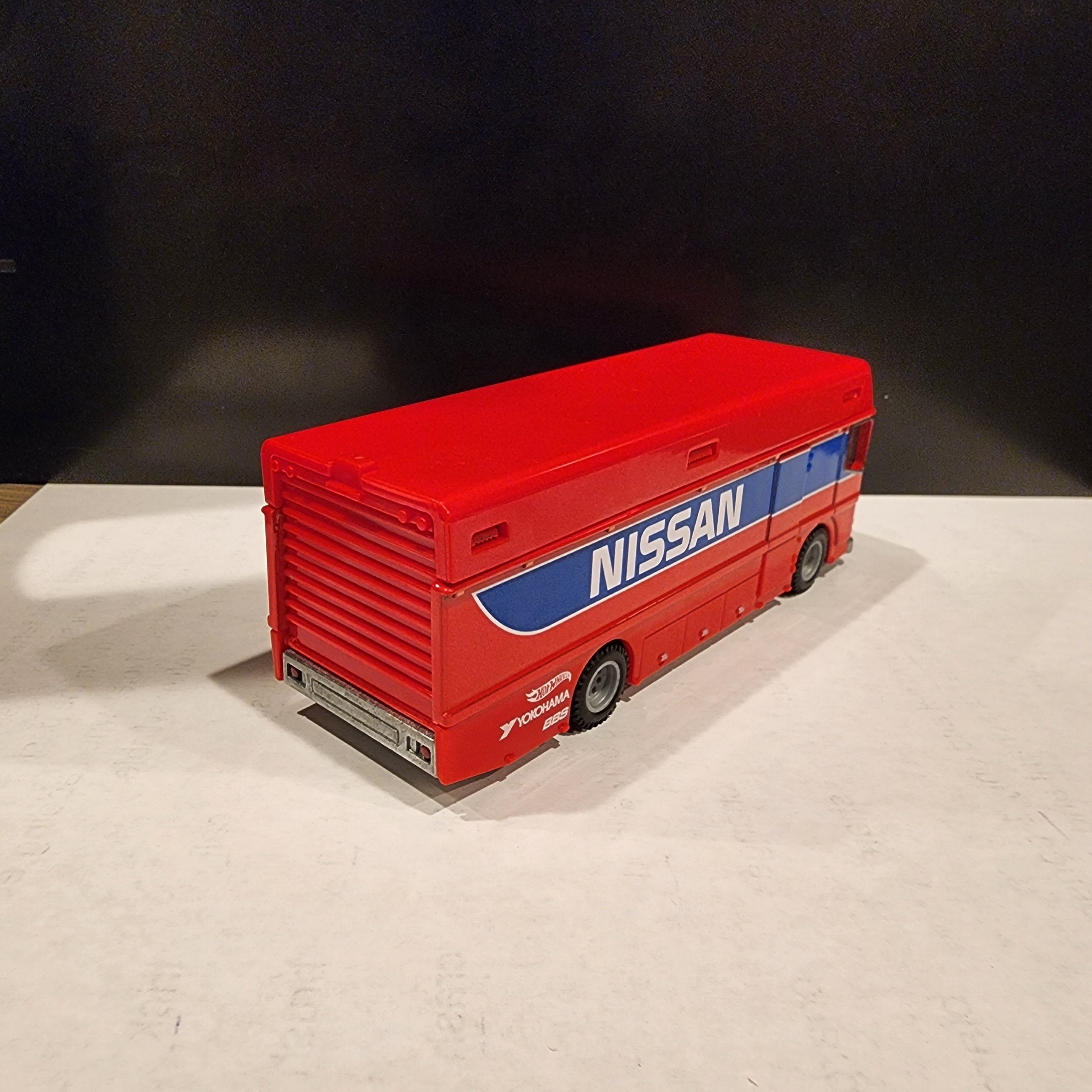 Euro Hauler * NISSAN Racing Hauler * Hot Wheels Team Transport Loose、mySite、hgirdovlk