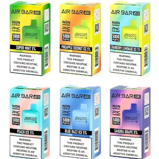 Air Bar AB5000 Disposable Vape 10 Pack 10mL、mySite、zt4zffjzw