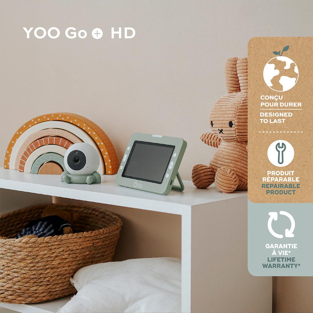  babymoov YOO Go Plus 5 HD Video Monitor - Green、mySite、merchandisen