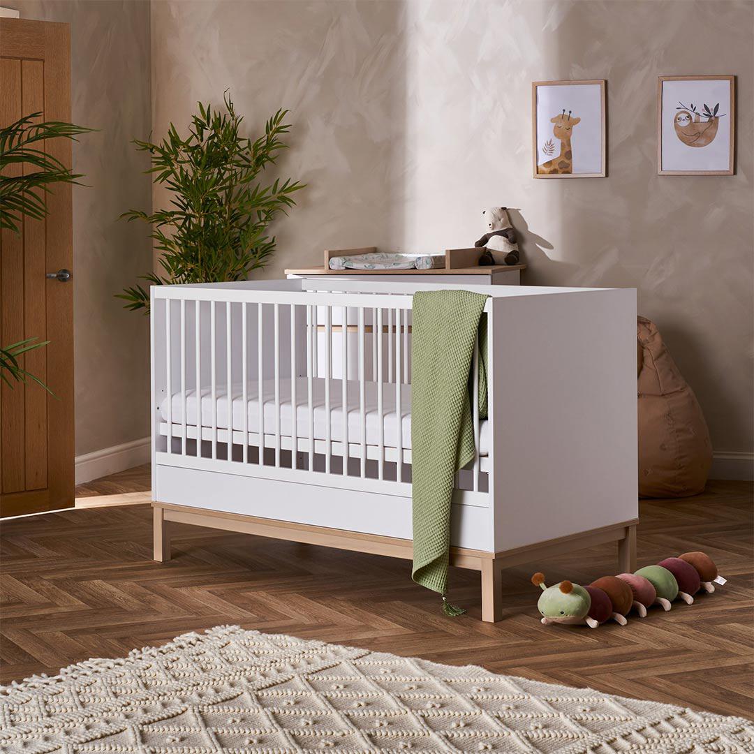  Obaby Astrid Cot Bed - White、mySite、merchandisen