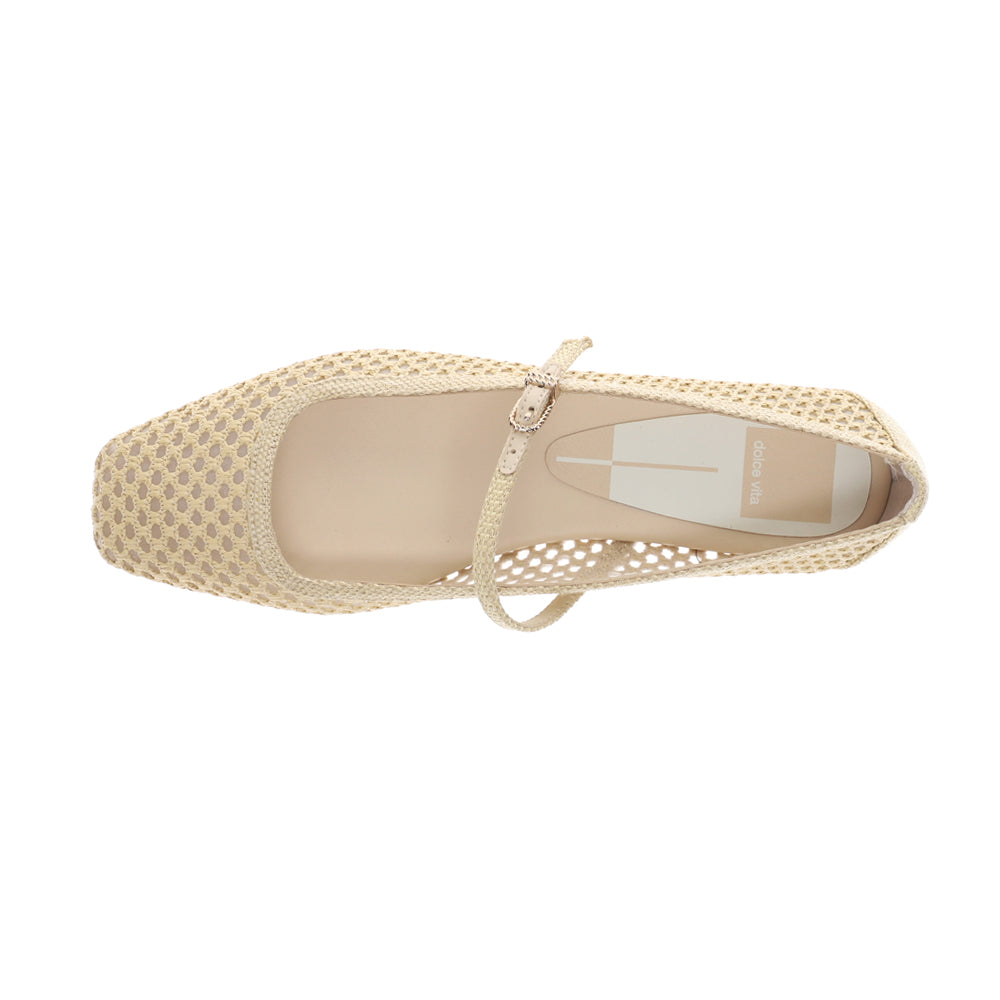 Reyes Perforated Mary Jane Ballet Flats、mySite、gtrtttuynbv